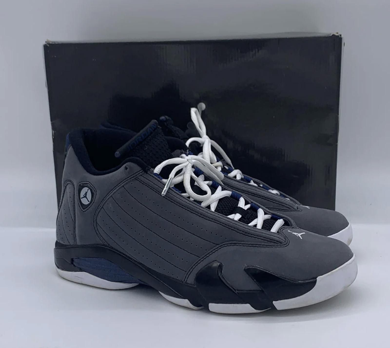 Jordan Brand Air Jordan 14 XIV Retro 311832-011 Light/Graphite/Navy Size US 10.5 / EU 43-44 - 1 Thumbnail