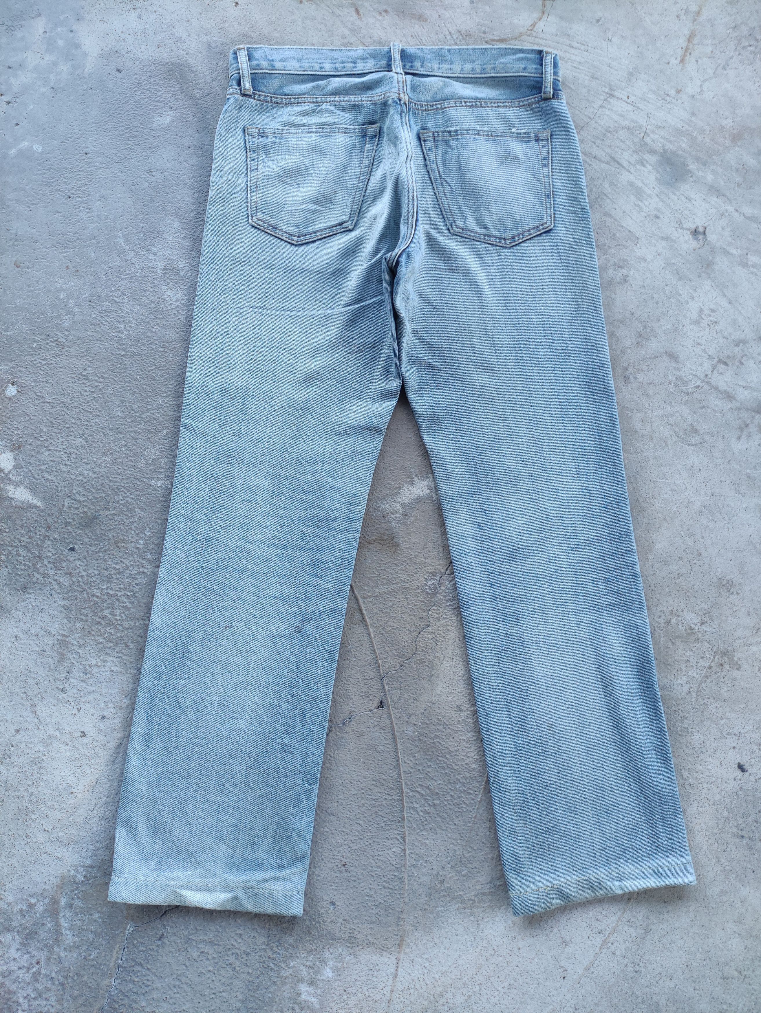 Japanese Brand Vintage Japanese Jean Distressed Faded Denim Size US 34 / EU 50 - 8 Thumbnail
