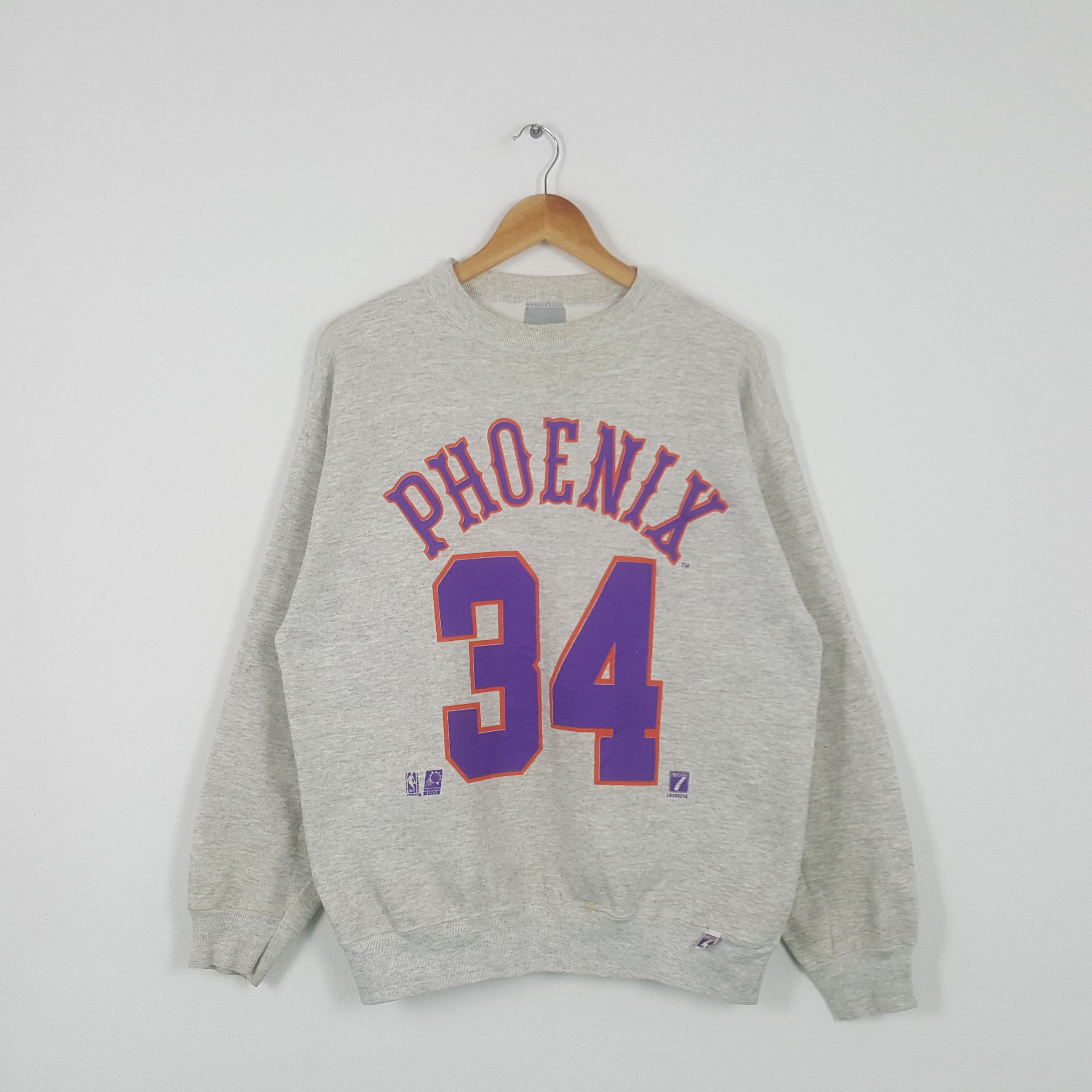 Vintage 90's Phoenix 34 NBA Logo 7 Sport Style Sweatshirt