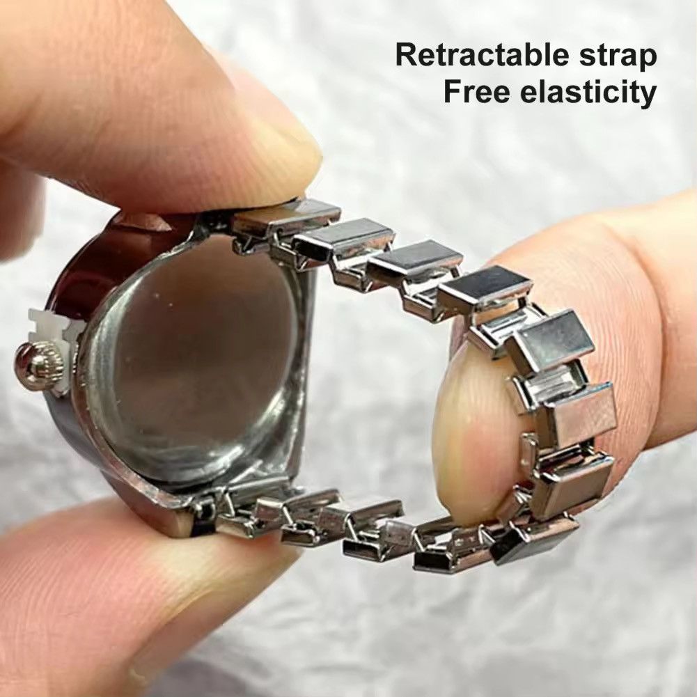 Jewelry Finger Watch Ring Adjustable Ring Size ONE SIZE - 3 Thumbnail