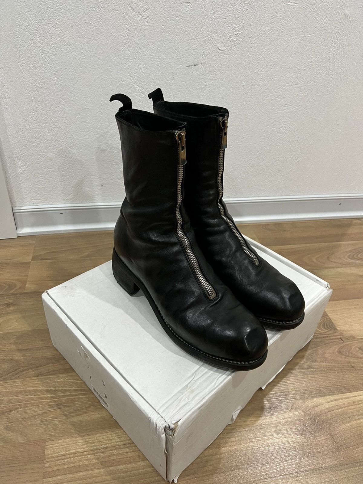 GUIDI 988 BACK ZIP MID BOOTS | モード専門ブランド古着 買取