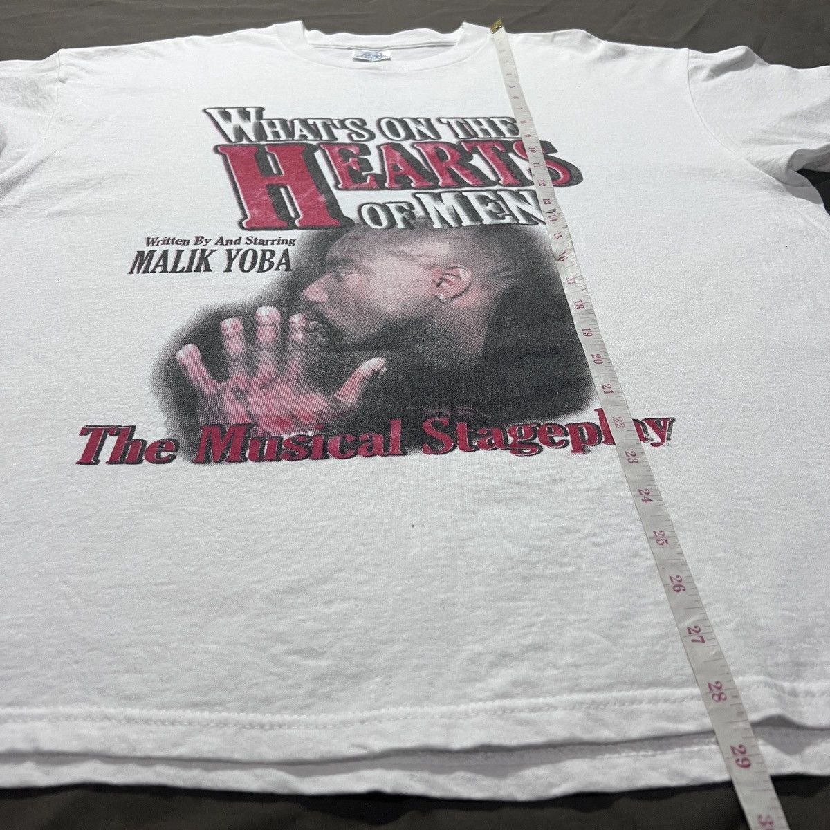 Rap Tees Vtg. Y2K What's On The Hearts Of Men Malik Yoba BeBe Winans Size US XL / EU 56 / 4 - 8 Thumbnail