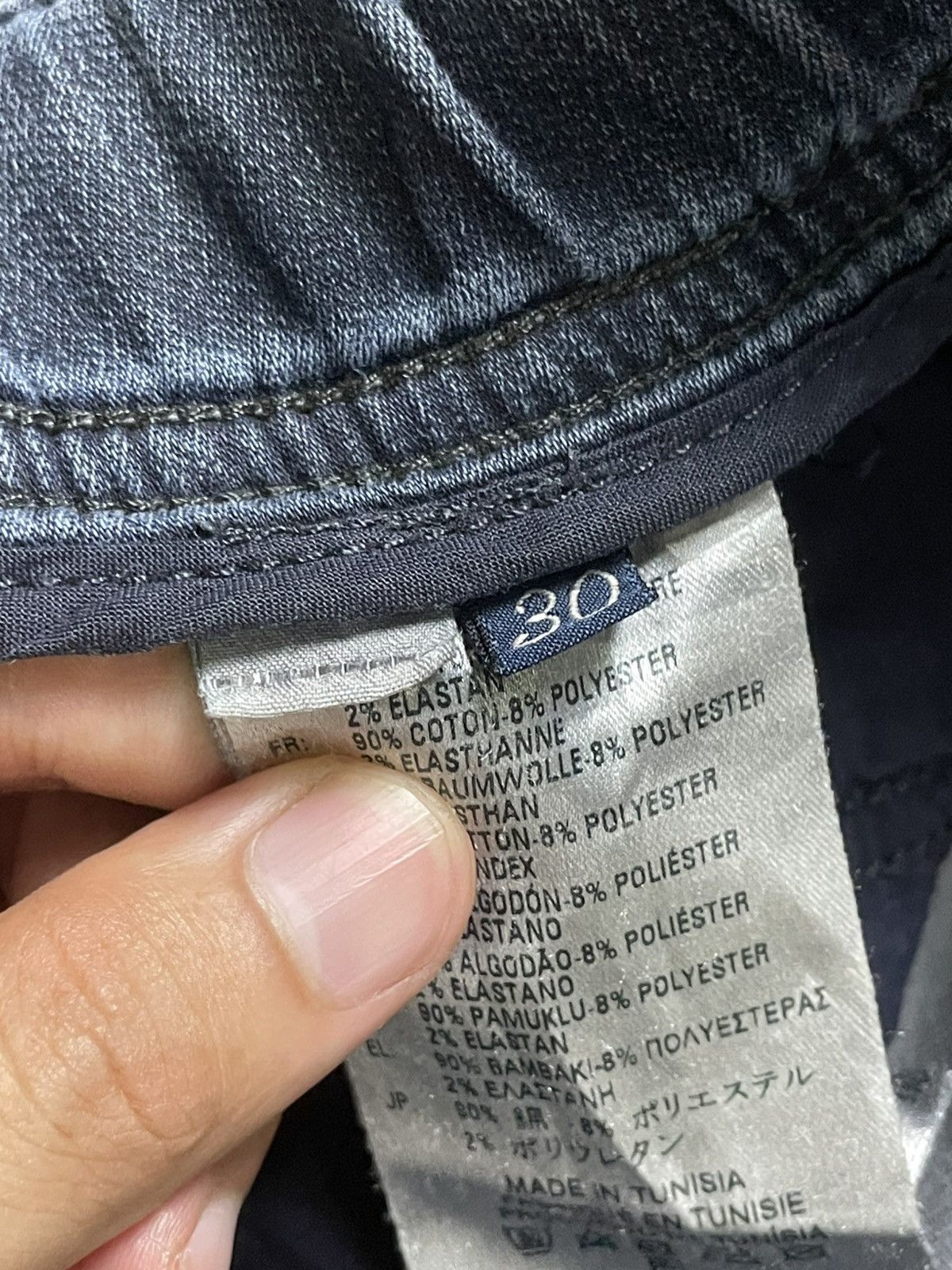 Diesel × Vintage DIESEL INDUSTRY RELAXED FIT JEANS (103) Size US 33 - 8 Thumbnail