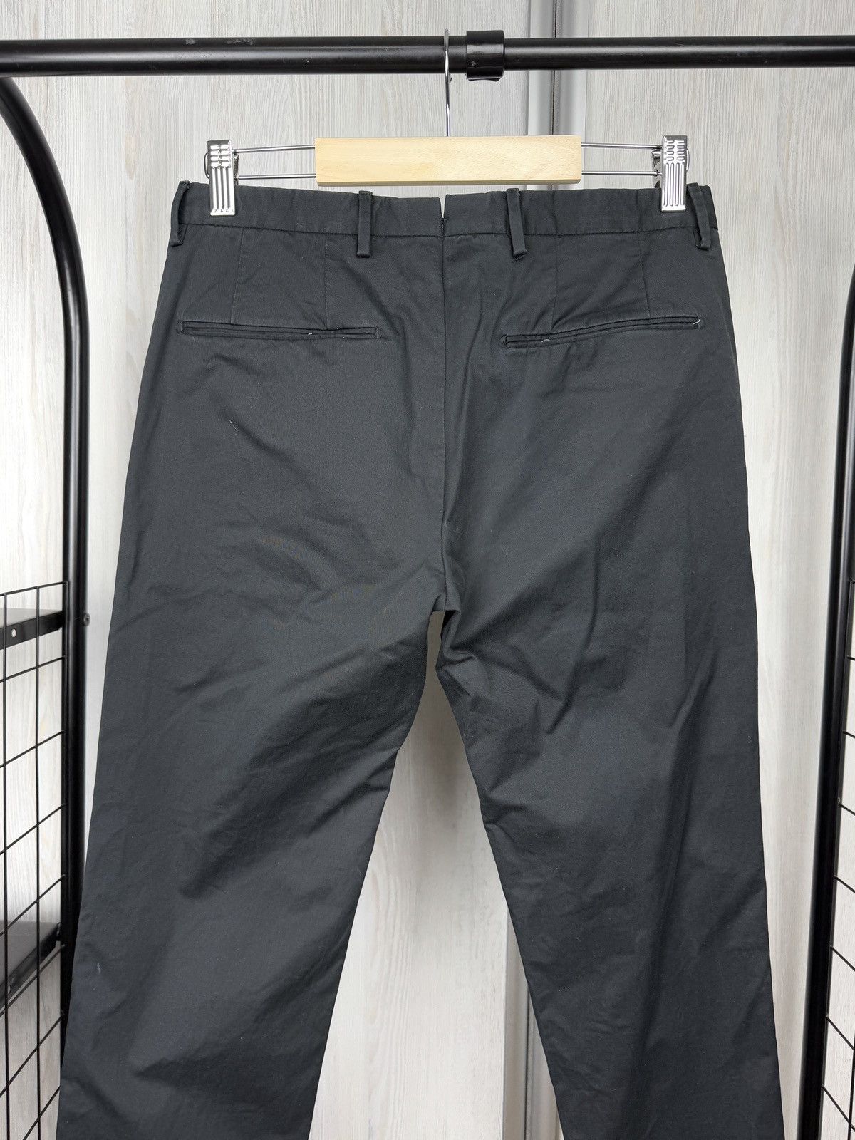 PT Torino PT01 Skinny Fit Stretch basic black chino pants Size US 28 / EU 44 - 6 Thumbnail