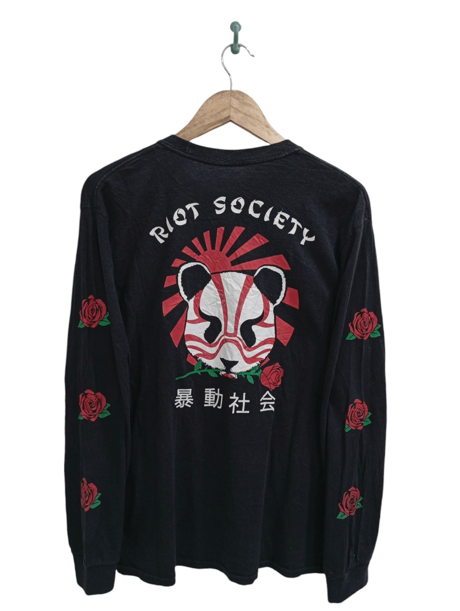 Japanese Brand × Riot Society × Vintage 🔥🔥Riot Society LS T-Shirt Size US M / EU 48-50 / 2 - 1 Thumbnail