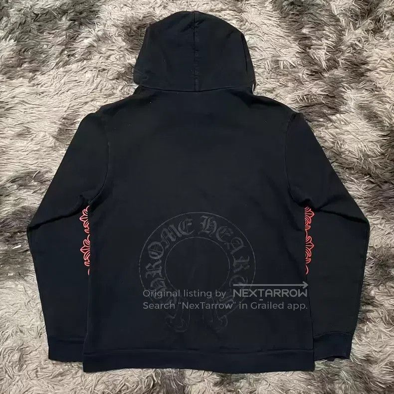 Chrome Hearts CHROME HEARTS Size XL Printed Hoodie with Dark Patterns and Size US XL / EU 56 / 4 - 2 Thumbnail