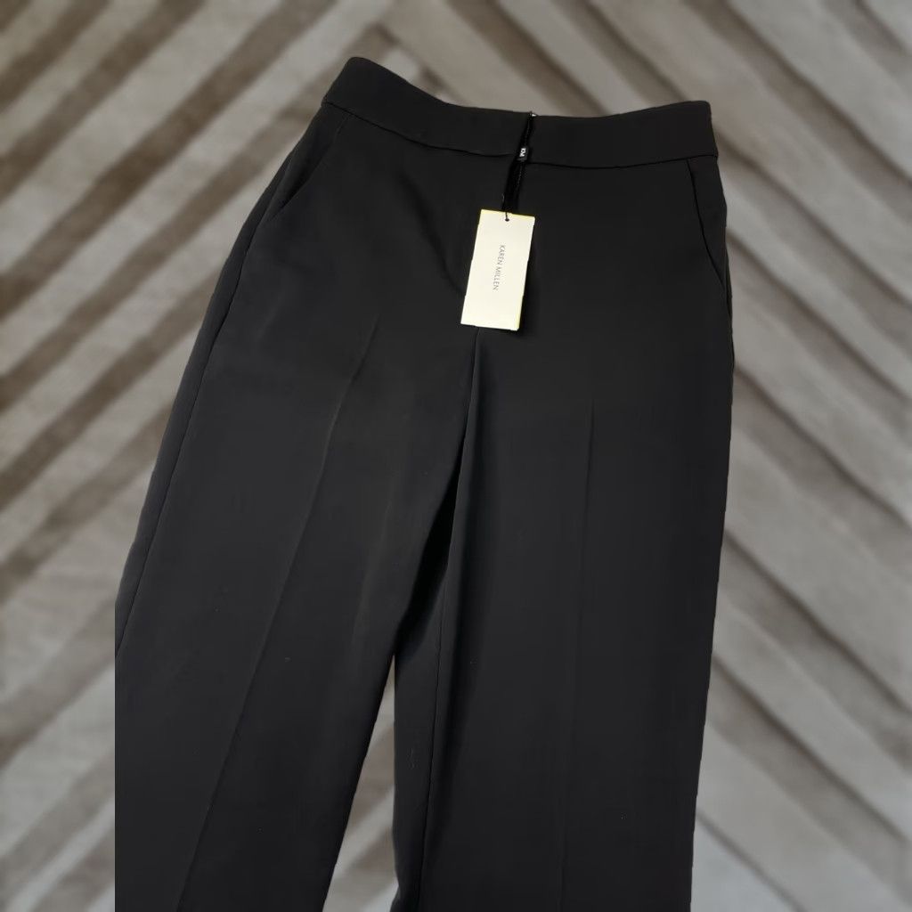 Karen Millen Karen Millen Pants Dress Bootcut Women Black NWT Size 8 Regular Inseam 25 Size 30" / US 8 / IT 44 - 1 Thumbnail