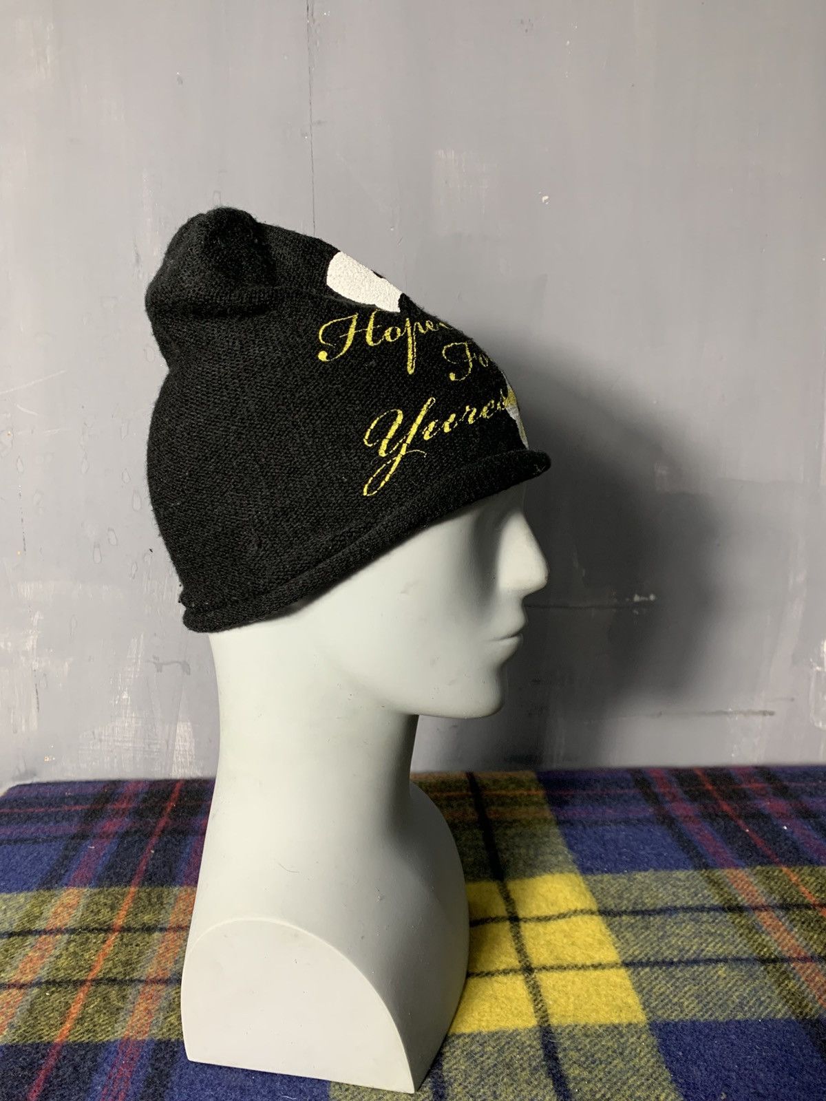 Japanese Brand Japanese cross punk bandage style beanie hats rare Size ONE SIZE - 4 Thumbnail