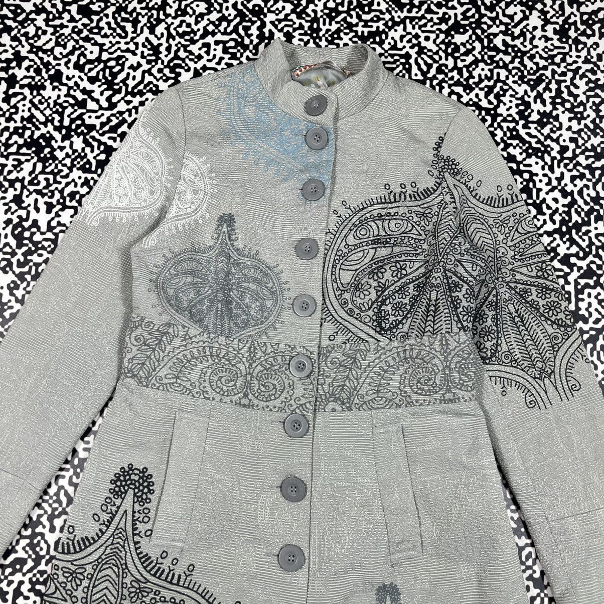 Desigual Vintage Y2K Desigual Boho Retro Japanese Style Coat Jacket Size M / US 6-8 / IT 42-44 - 8 Thumbnail