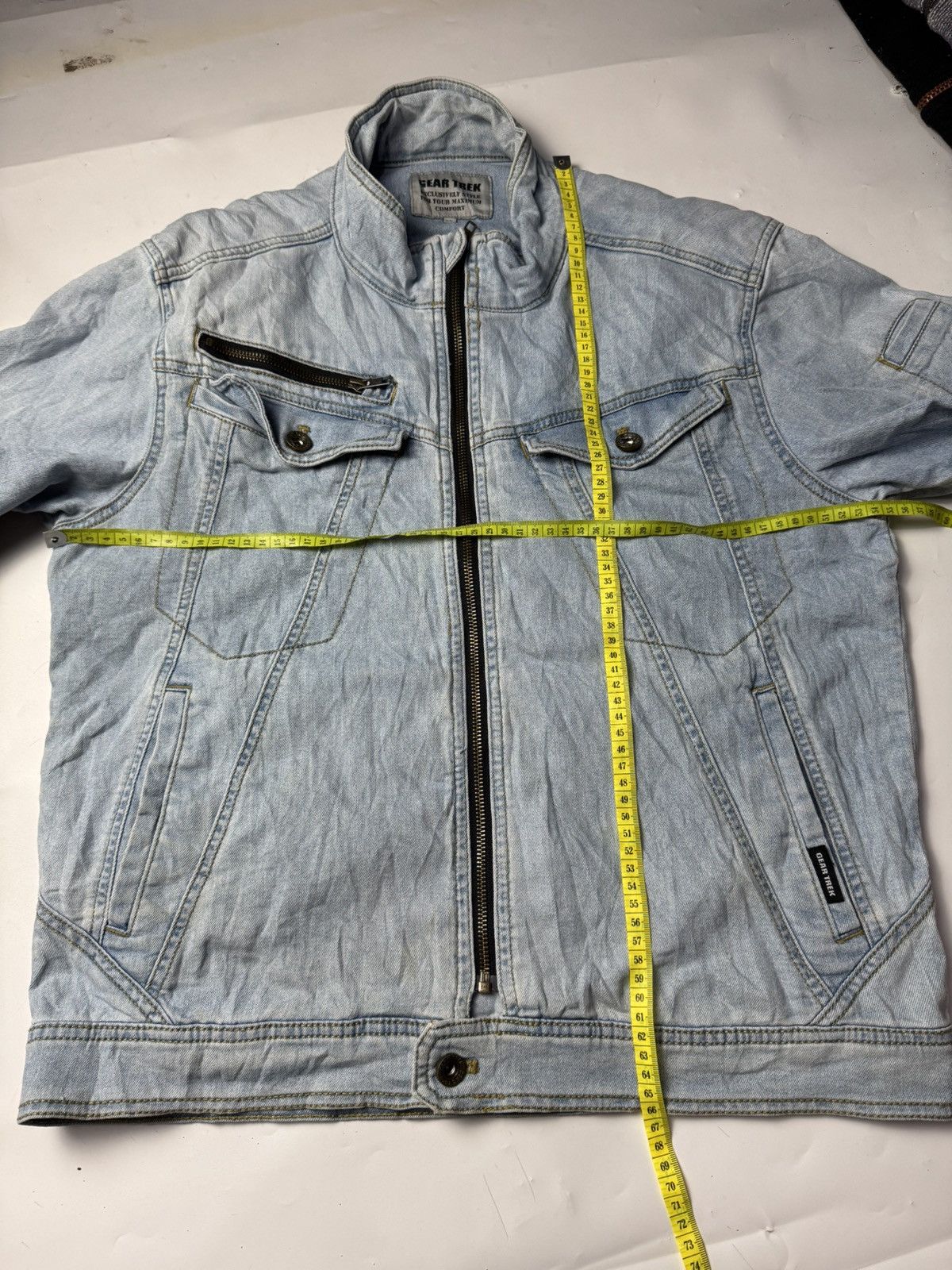 If Six Was Nine × Japanese Brand × Le Grande Bleu (L.G.B.) Japanese Gear Trex Soft Denim Jacket Size US L / EU 52-54 / 3 - 6 Thumbnail