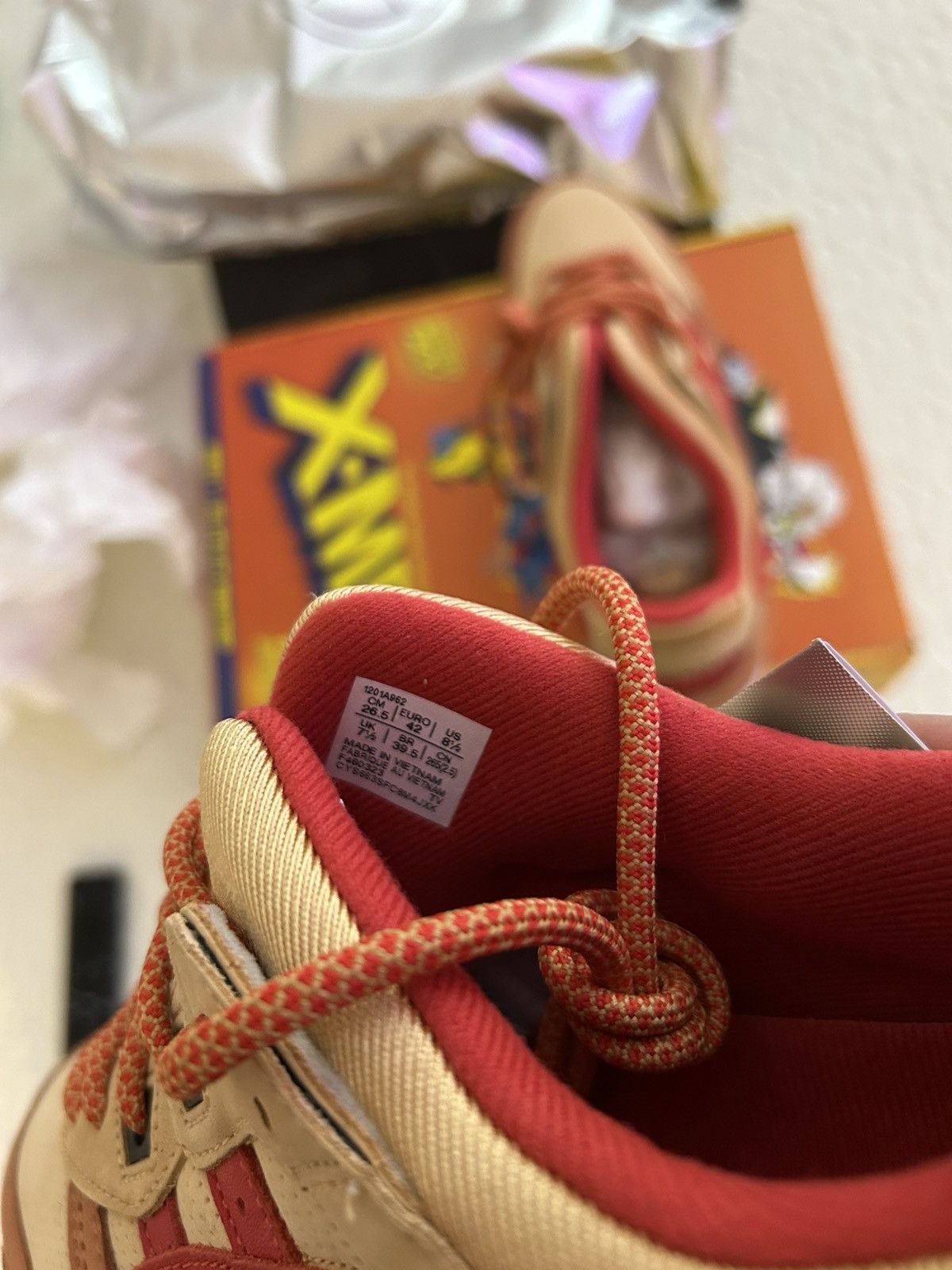 Asics × Kith × Marvel Comics Kith x ASICS Gel Lyte 3 ‘Gambit’ Size US 8.5 / EU 41-42 - 6 Thumbnail