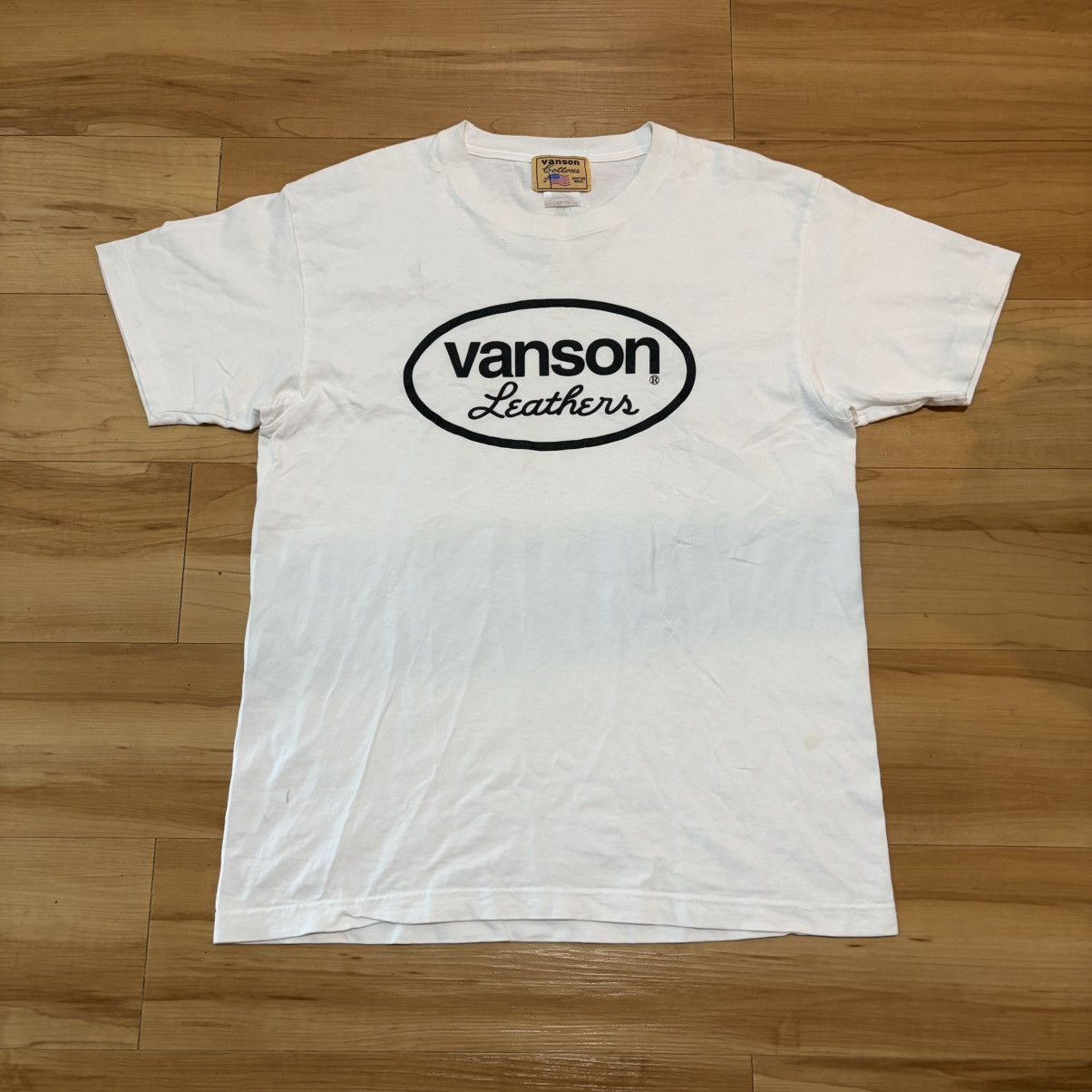 Vanson Leathers Vanson leathers logo t-shirt Size US L / EU 52-54 / 3 - 1 Thumbnail
