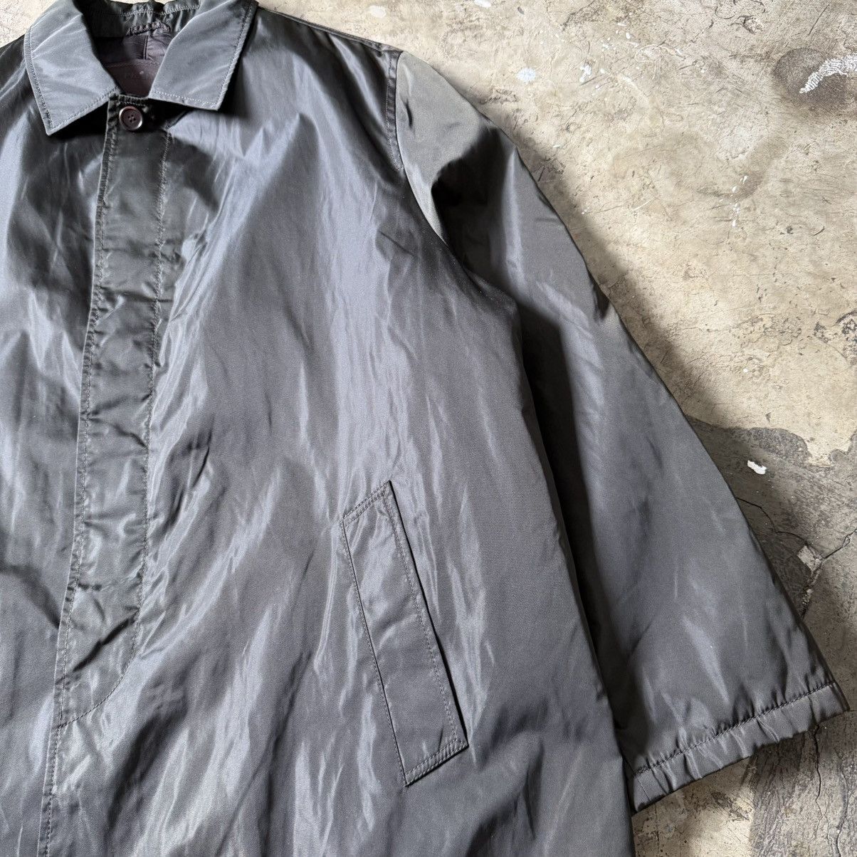 Prada Prada - Vintage Nylon Trench Coat Size US XL / EU 56 / 4 - 4 Thumbnail