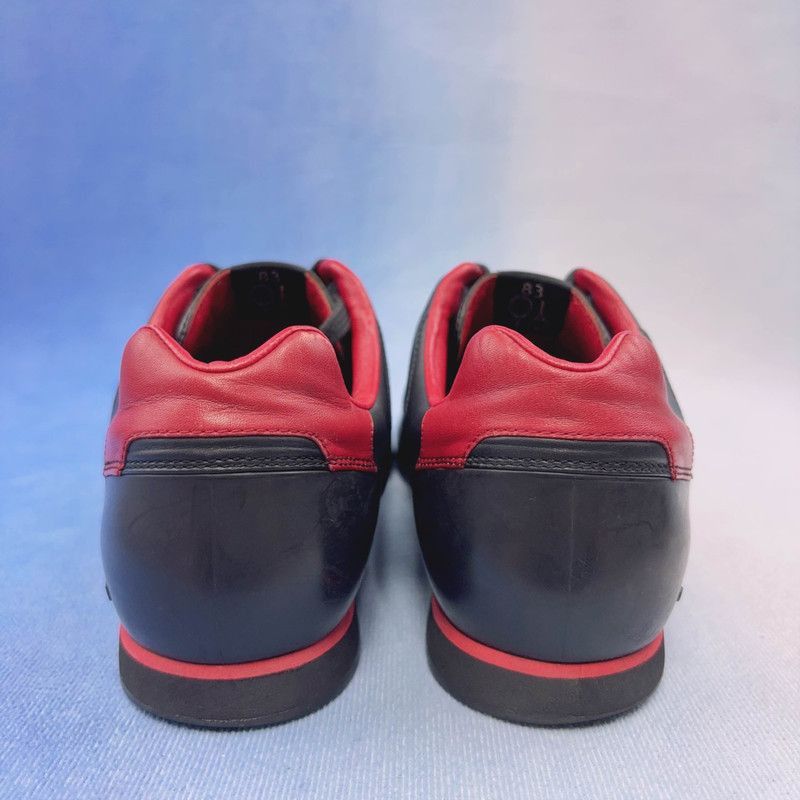 Gucci Gucci Red and Black Low-Top Sneakers Size US 7.5 / EU 40-41 - 3 Thumbnail