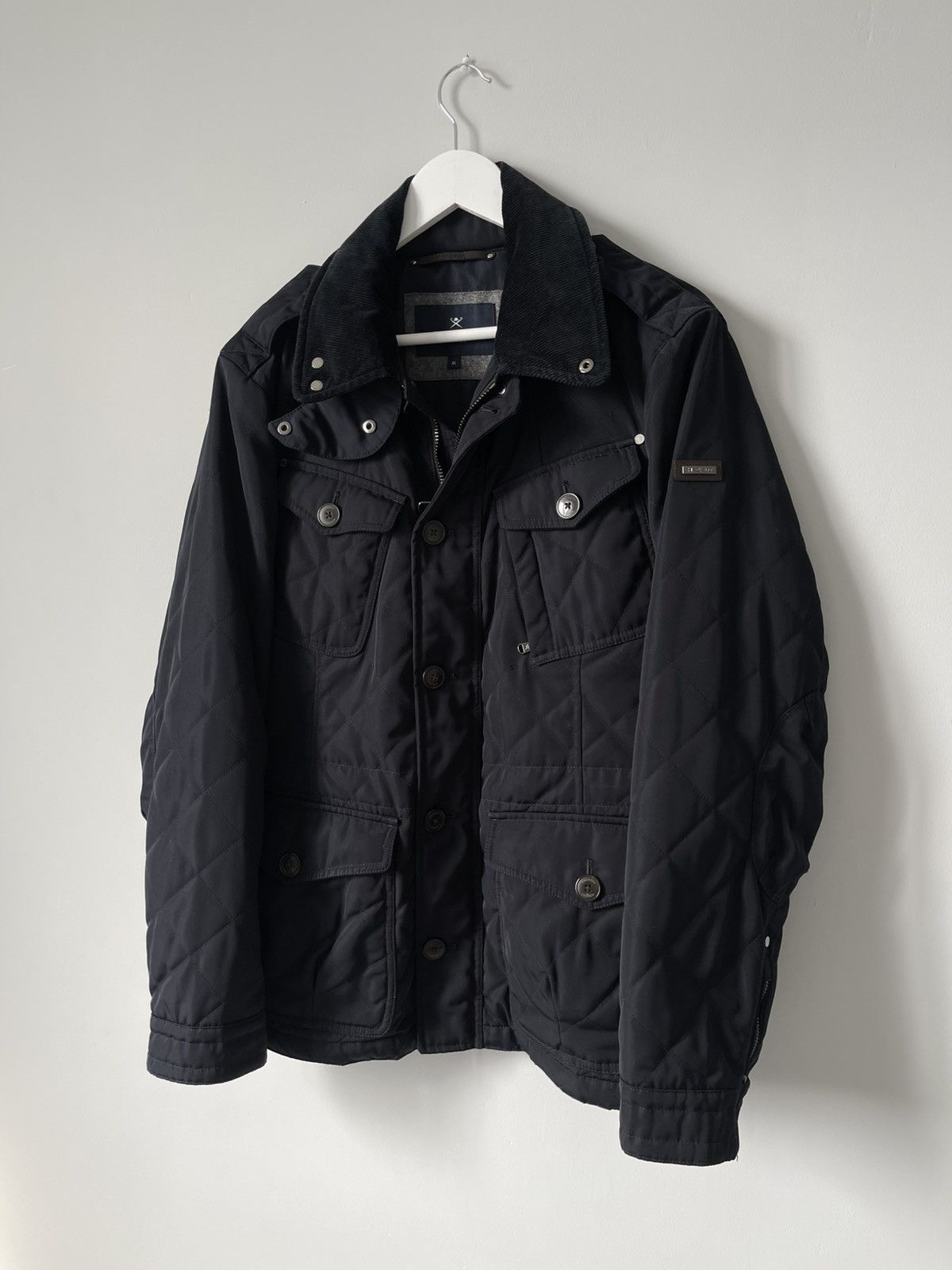 Hackett AW2015 Hackett London Technical Fabrics Quilted Jacket Size US M / EU 48-50 / 2 - 2 Thumbnail