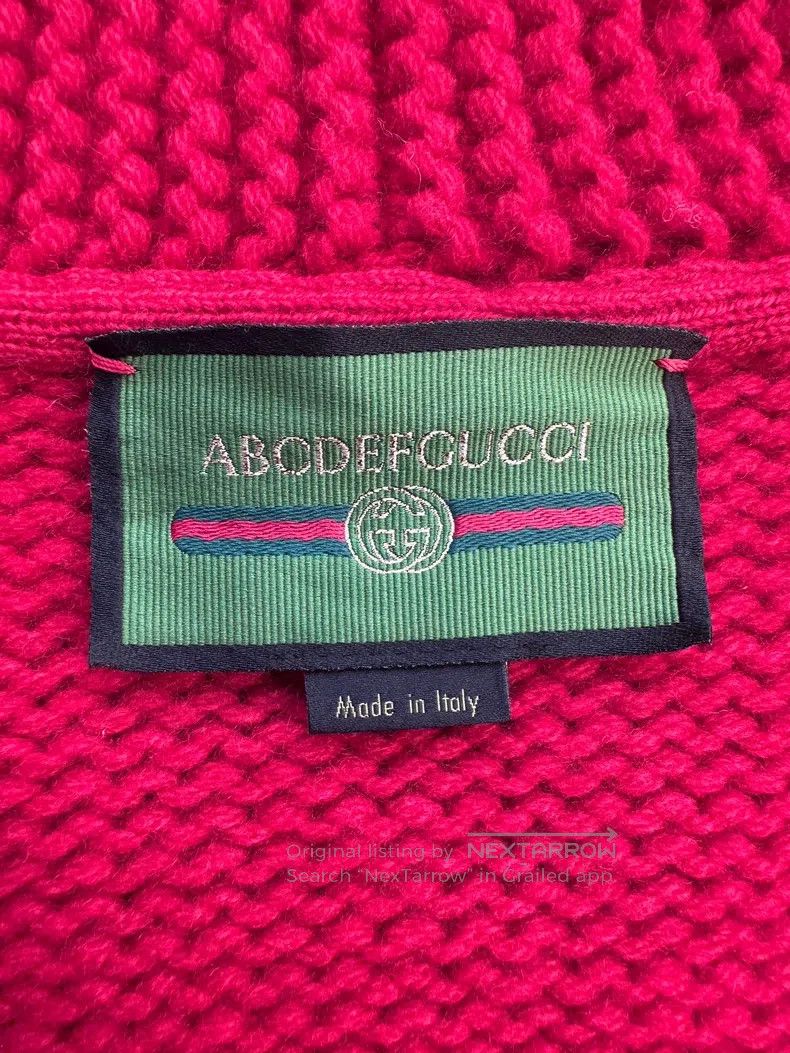 Gucci Gucci Twisted knitted zipper knitted sweater cardigan coat Size M / US 6-8 / IT 42-44 - 8 Thumbnail