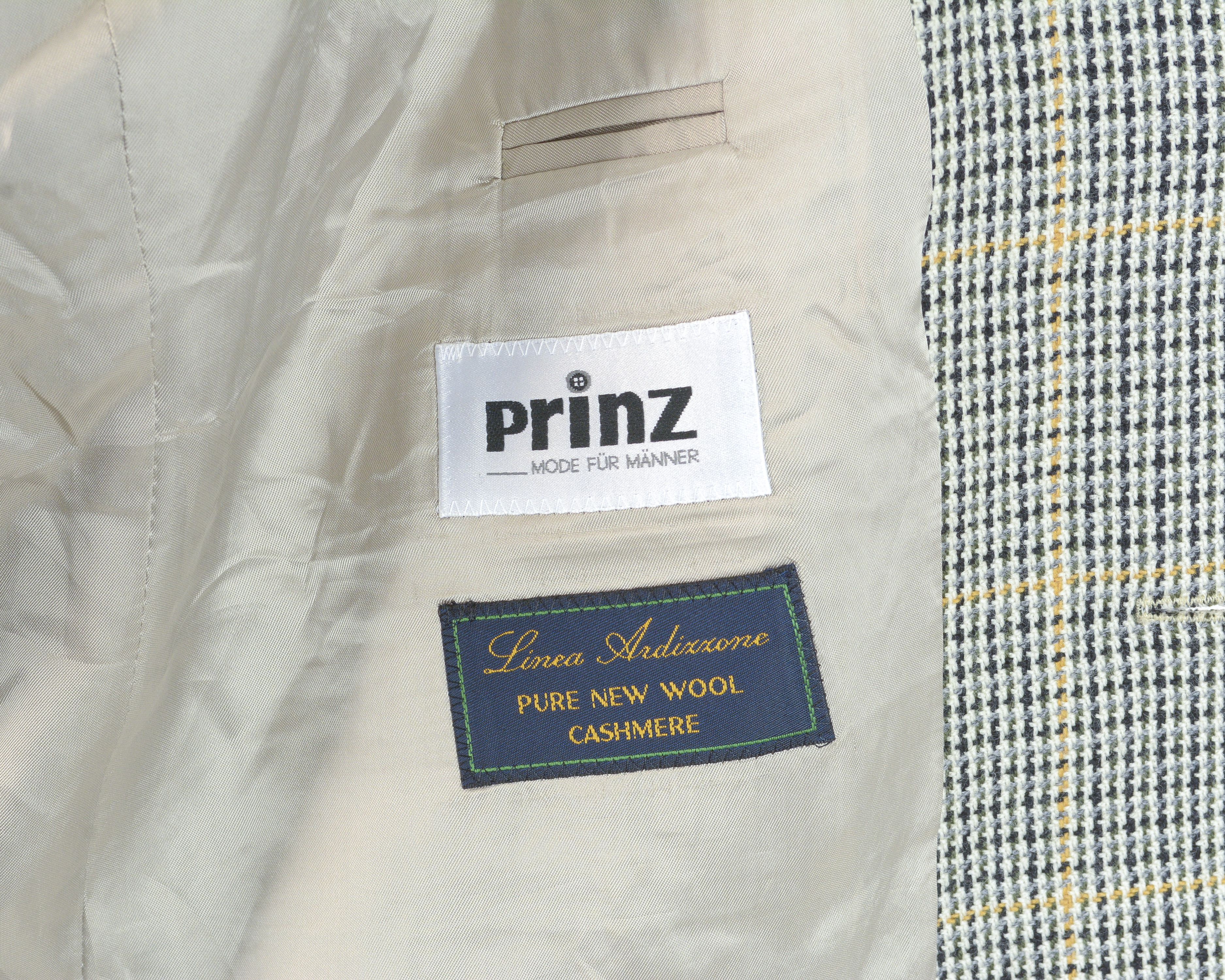 Hugo Boss Einstein Vintage US 42 Cashmere Wool Blazer Jacket Italy Size 42R - 7 Thumbnail