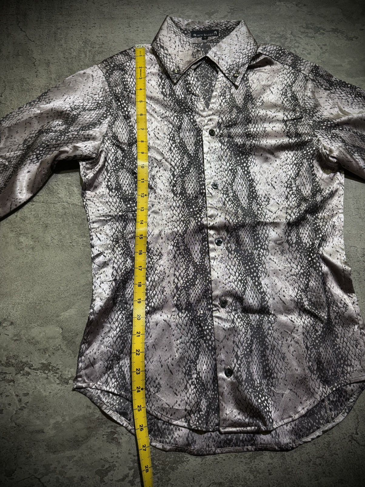 Hysteric Glamour Black Varia Japan snakeskin ifsixwasnine shirt Size US M / EU 48-50 / 2 - 7 Thumbnail