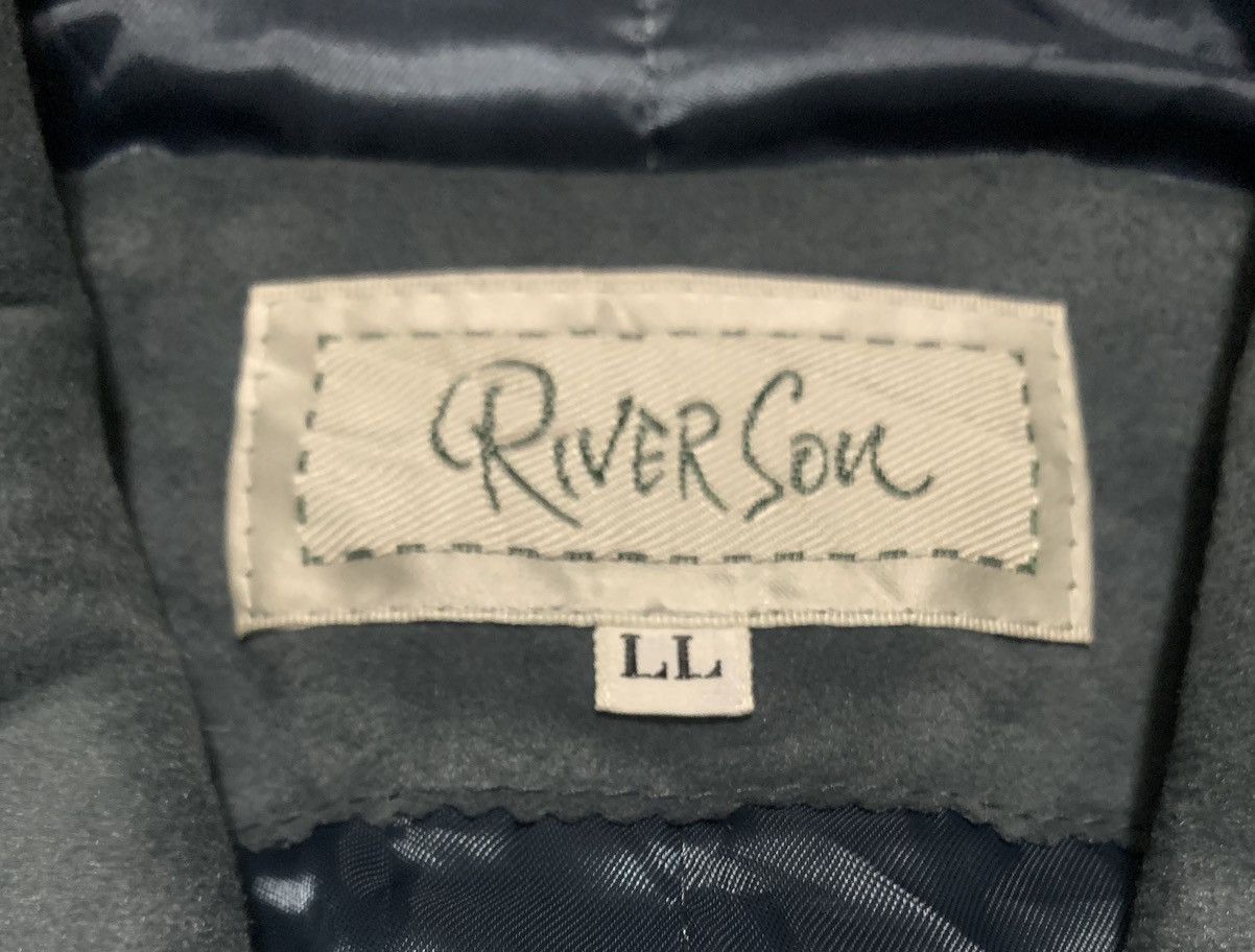 Japanese Brand Vintage Japanese Plaid Wool Flannel Shirt Jacket By Riverson Size US L / EU 52-54 / 3 - 6 Thumbnail