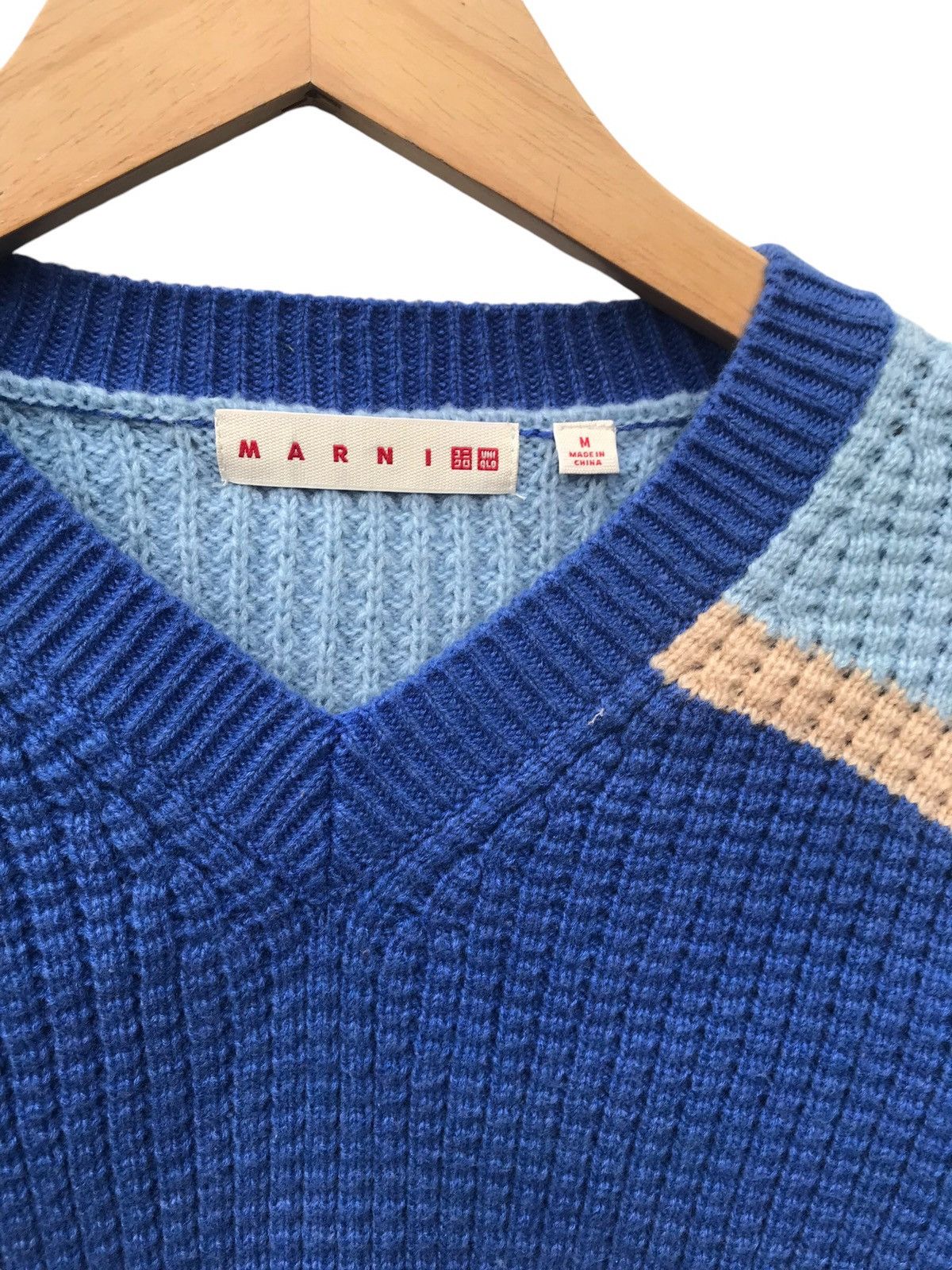 Marni × Uniqlo Marni Uniqlo Women Cropped Knitwear Pullover Size S / US 4 / IT 40 - 2 Thumbnail