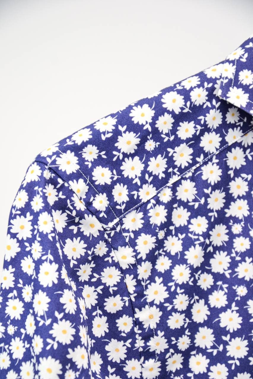Eton ETON Shirt with a pattern of flowers Size US S / EU 44-46 / 1 - 7 Thumbnail