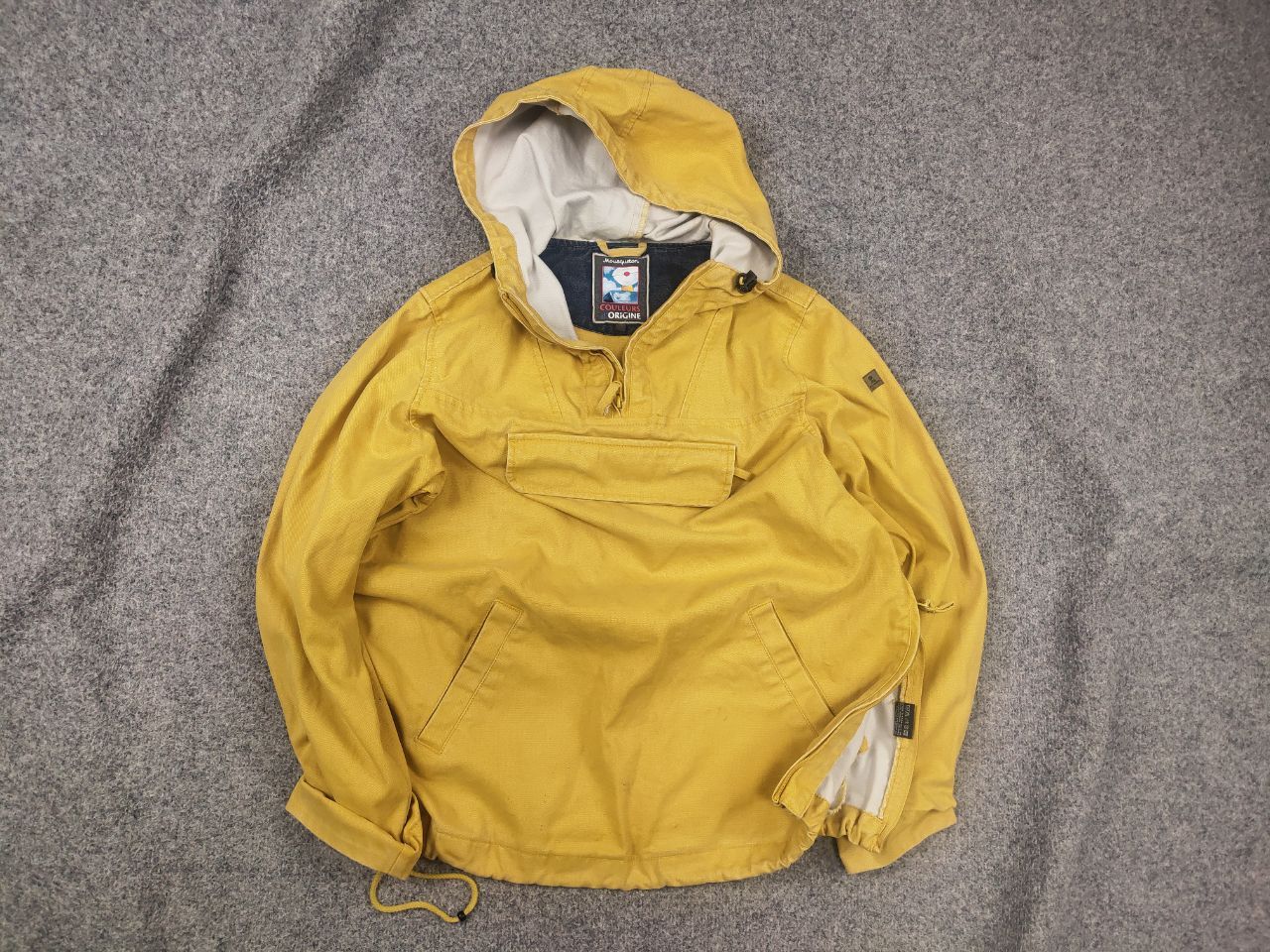 Vintage Mousqueton Larmor Fisherman Smock Vintage Zip Anorak Jacket Size US L / EU 52-54 / 3 - 1 Thumbnail