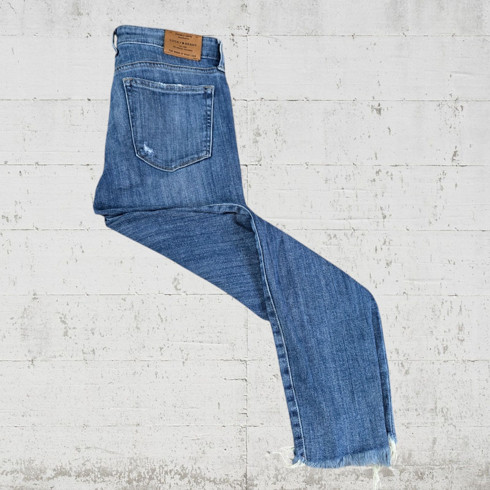 Lucky Brand Lucky Brand Medium Distressed Skinny Jeans Size 6 Size 28" / US 6 / IT 42 - 9 Thumbnail