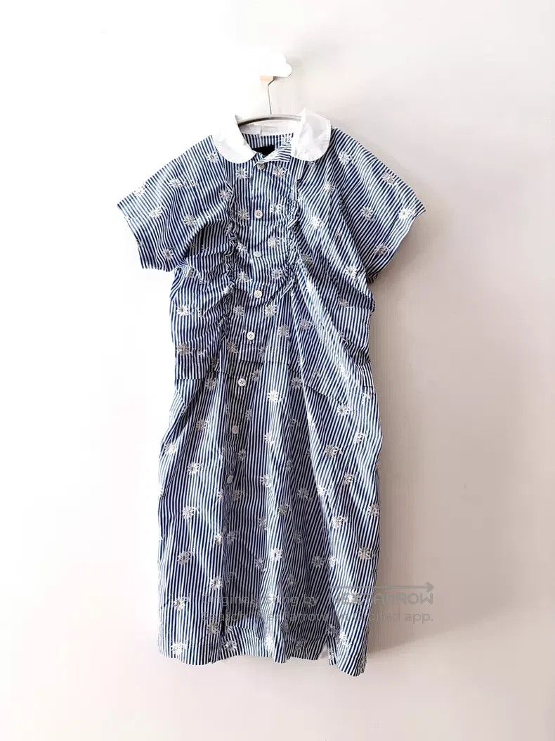Comme des Garcons Comme des Garcons Daisy embroidered pleated transforming d Size M / US 6-8 / IT 42-44 - 1 Thumbnail
