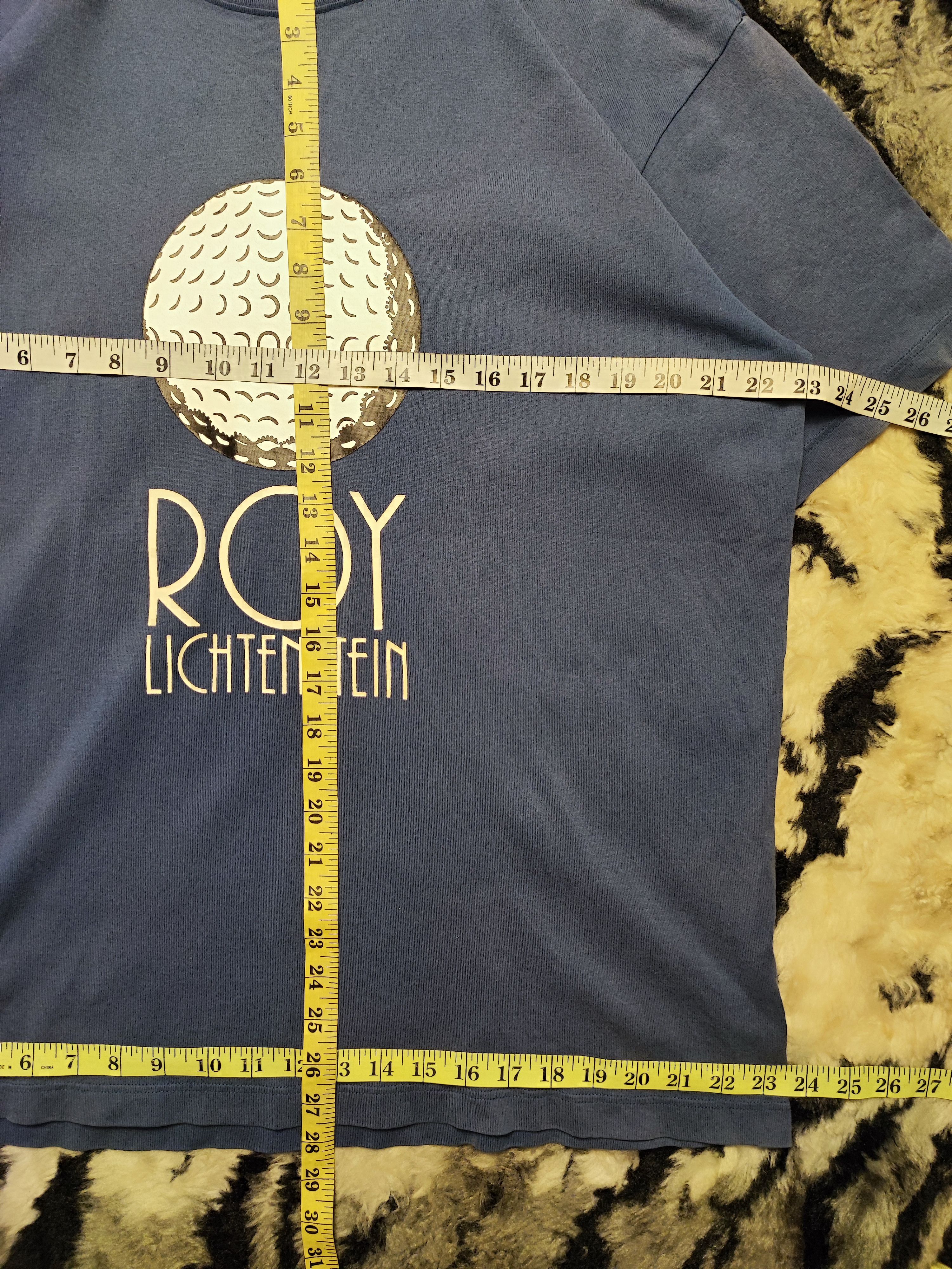 Vintage Vintage Roy Lichtenstein t shirt golf ball big logo Size US XL / EU 56 / 4 - 3 Thumbnail