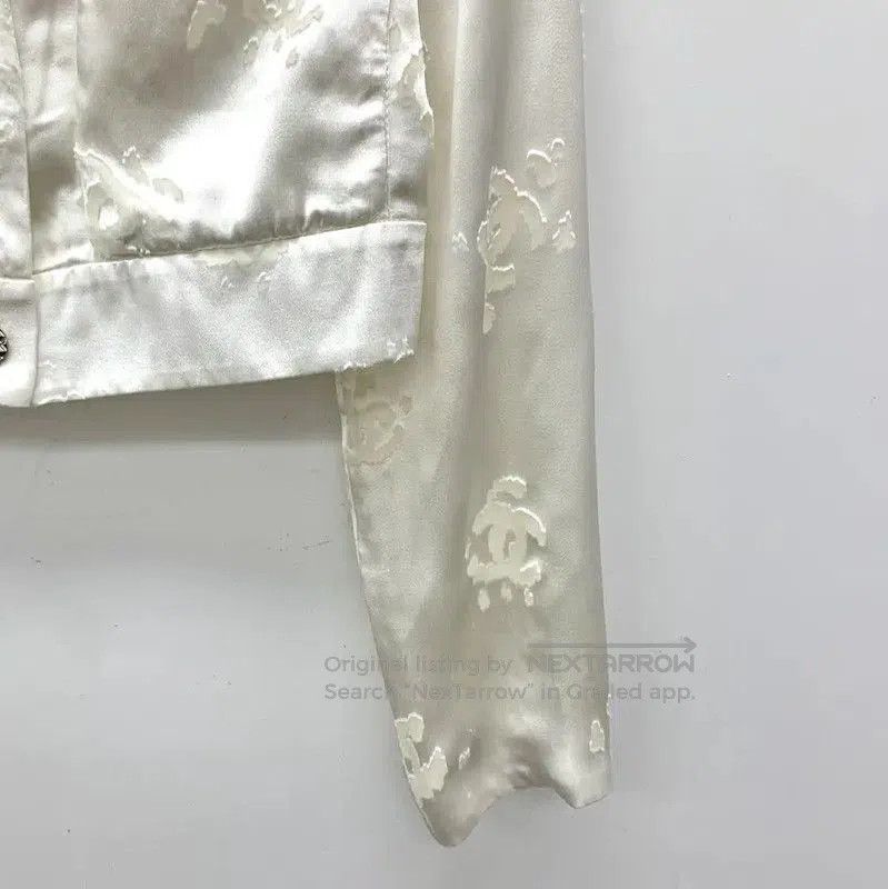 Chanel Chanel Beig Silk Women's Jacket . Size XXS / US 00 / IT 34 - 4 Thumbnail