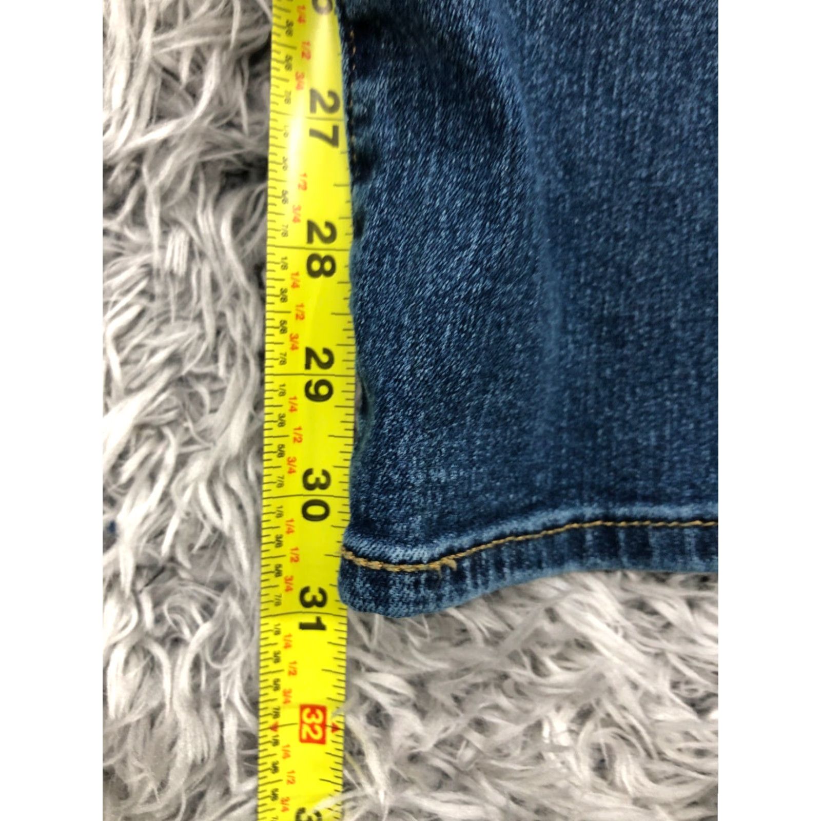 Levi's Levi's Jeans Bootcut Women 14 Medium Wash Blue 32" Inseam Regular 5-Pocket Denim Cotton Size 36" / US 14 / IT 50 - 3 Thumbnail