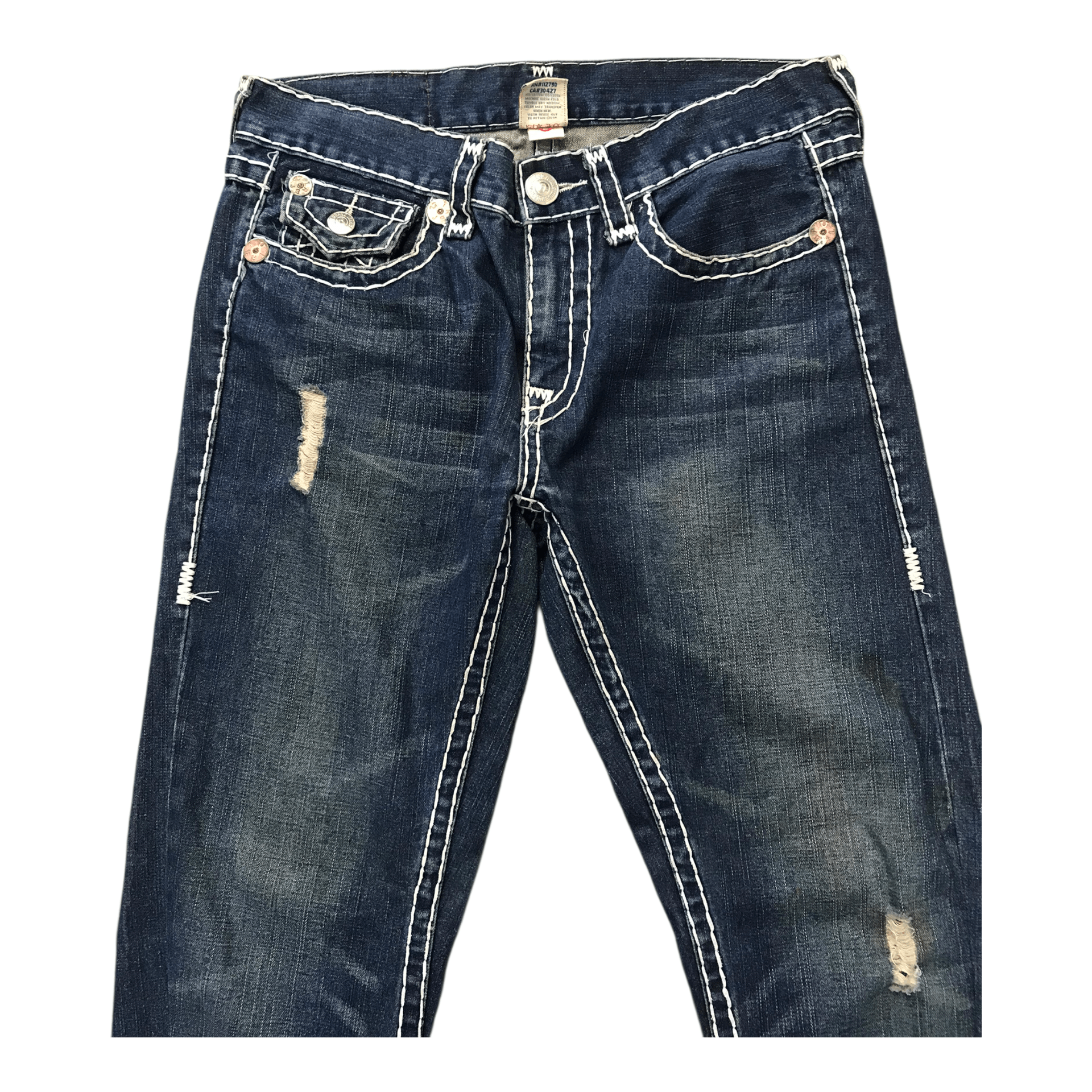 True Religion True Religion Joey Big T Flare Jean Size US 34 / EU 50 - 4 Thumbnail