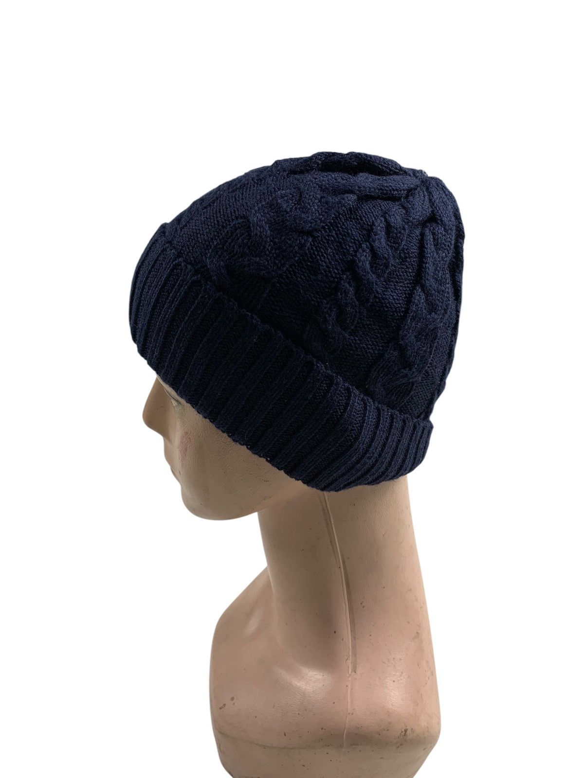 Kapital Crochet cable knitted beanie hats rare Size ONE SIZE - 3 Thumbnail