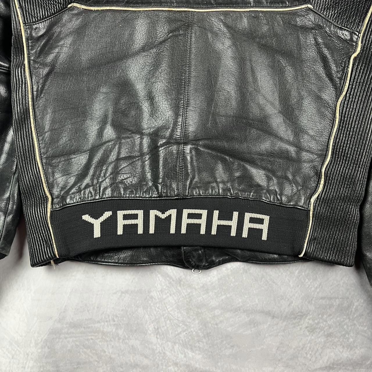 Yamaha Yamaha biker leather jacket Size US L / EU 52-54 / 3 - 6 Thumbnail