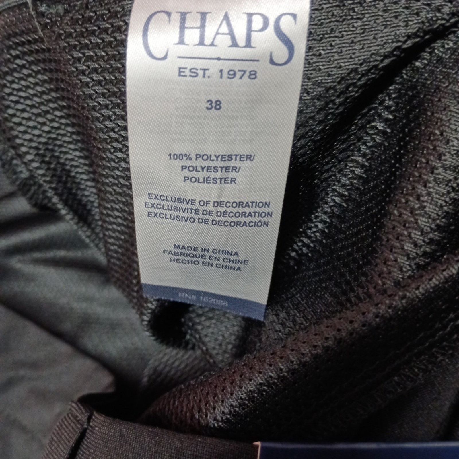 Chaps Chaps Golf Slim Fit Pants Mens 38x32 Black Stretch Waistband Size US 38 / EU 54 - 5 Thumbnail