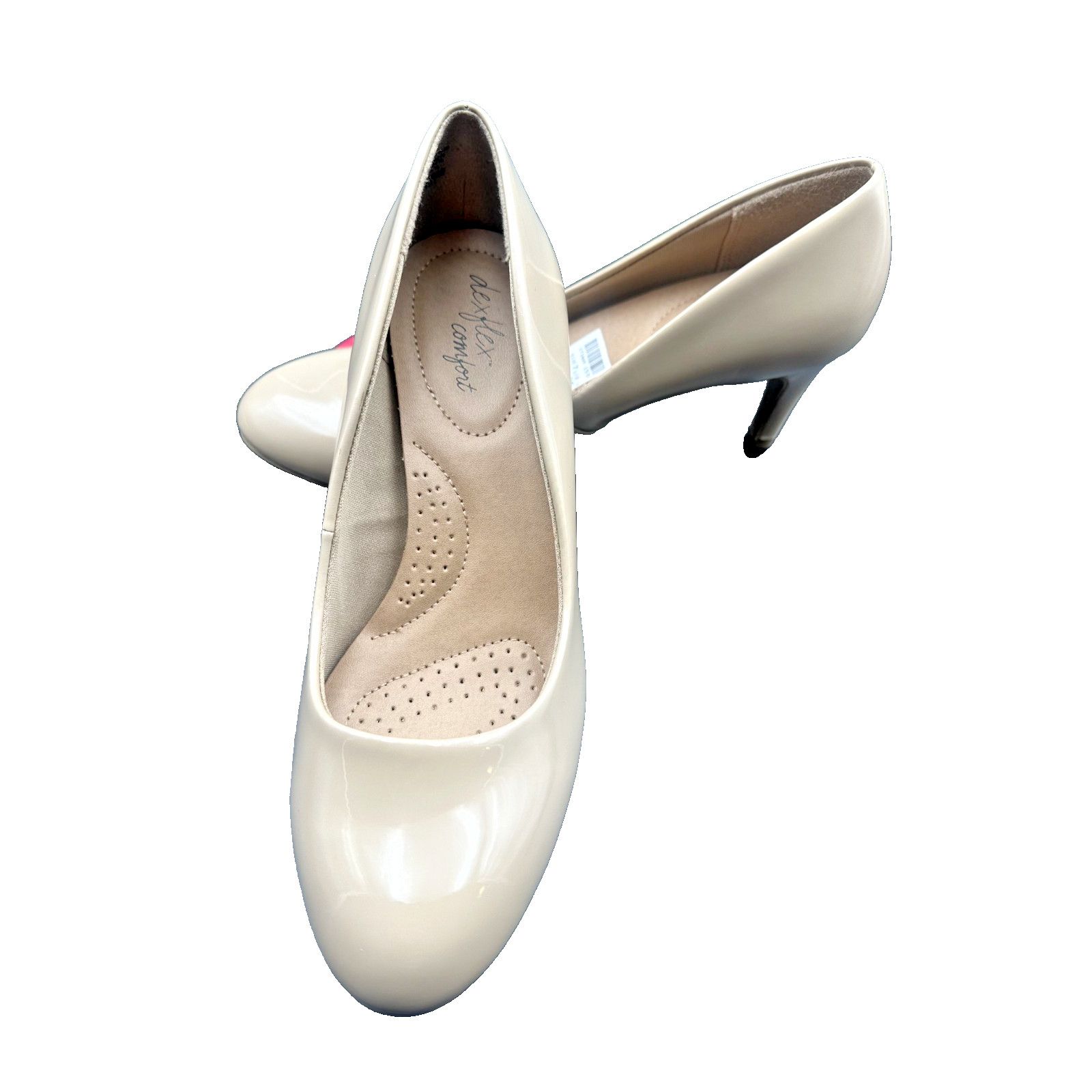 Other Dexflex Comfort Womens Round Toe Pump Heels Nude Size: 7 Size US 7 / IT 37 - 2 Thumbnail