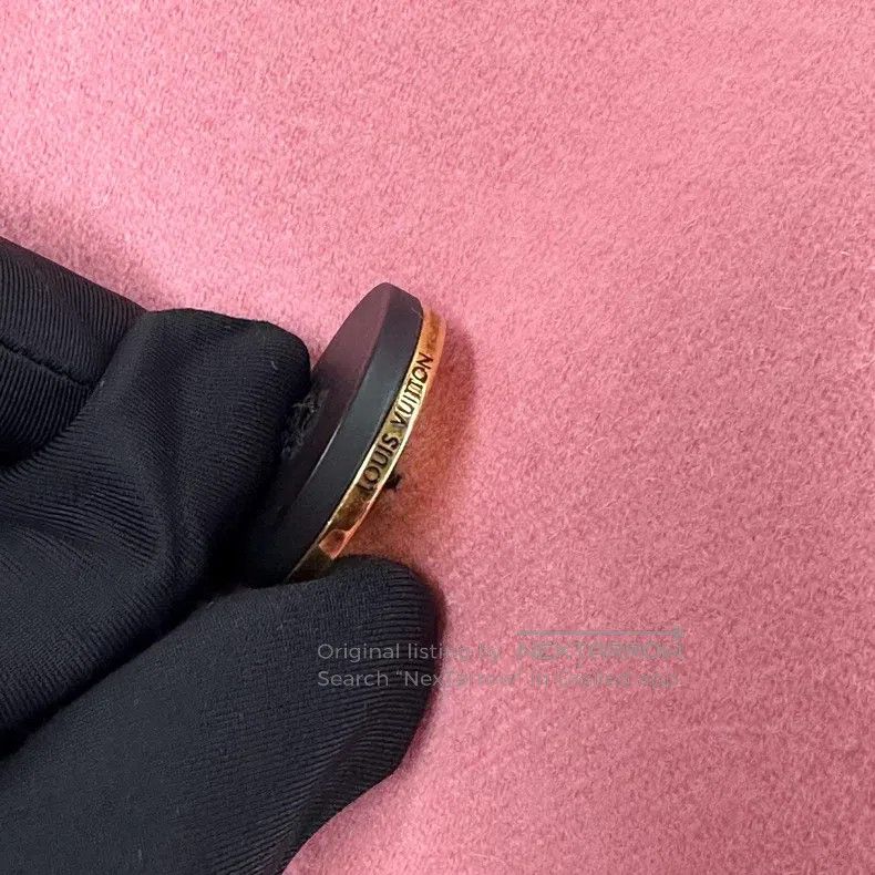 Louis Vuitton Louis Vuitton Pink Long Wool Coat Size XS / US 0-2 / IT 36-38 - 4 Thumbnail