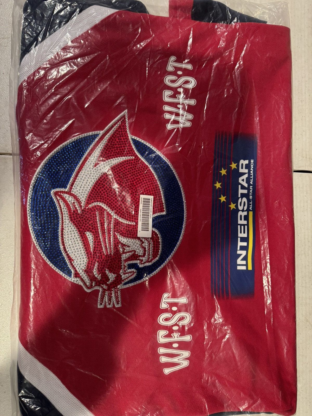 Supreme Supreme Rhinestone Hockey Jersey Size US XL / EU 56 / 4 - 4 Thumbnail