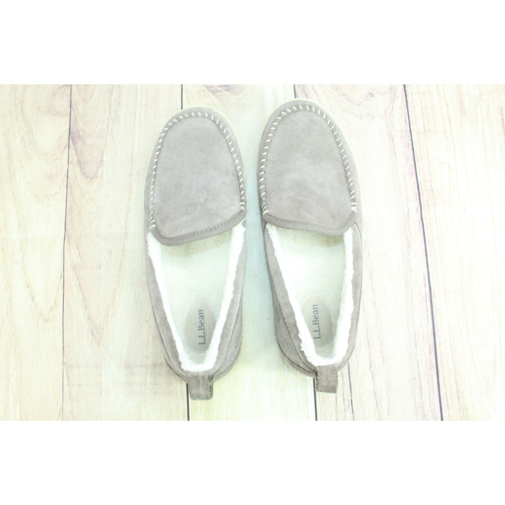 L.L. Bean LL Bean Suede Fleece Lined Mountain Moccasin Slippers 10 M Size US 10 / IT 40 - 7 Thumbnail