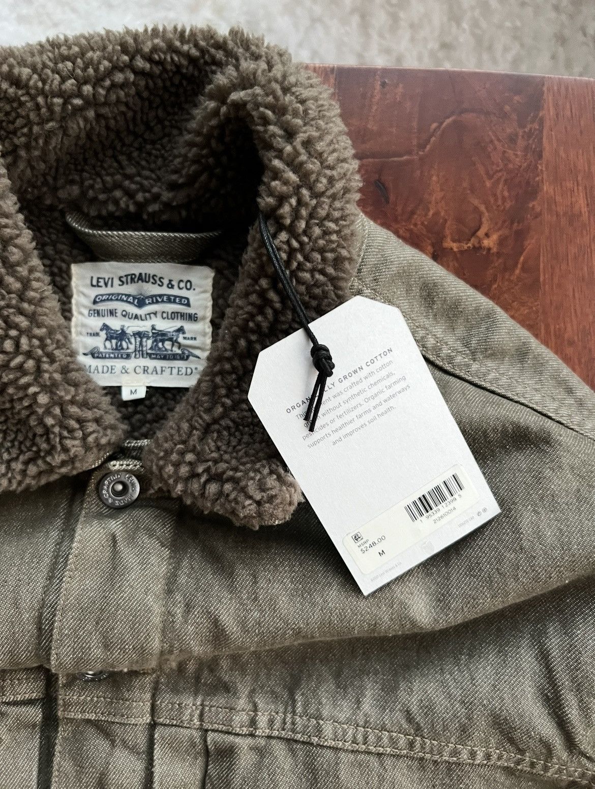 Levi's Made & Crafted Levi’s cropped Denim Work Jacket Size US M / EU 48-50 / 2 - 5 Thumbnail