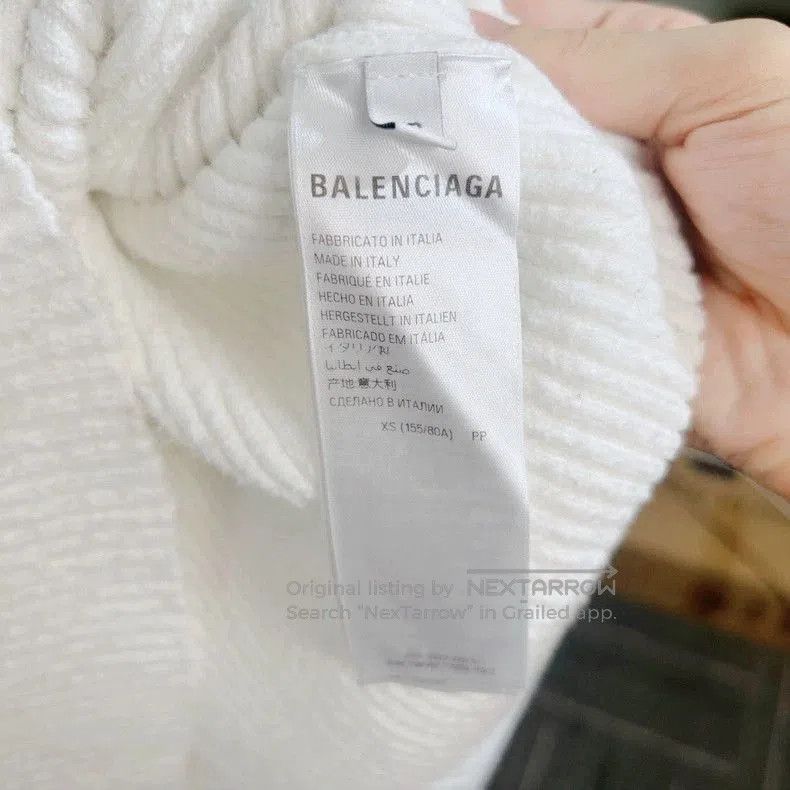 Balenciaga Balenciaga Lock Logo Knit Sweater. Size US XS / EU 42 / 0 - 4 Thumbnail