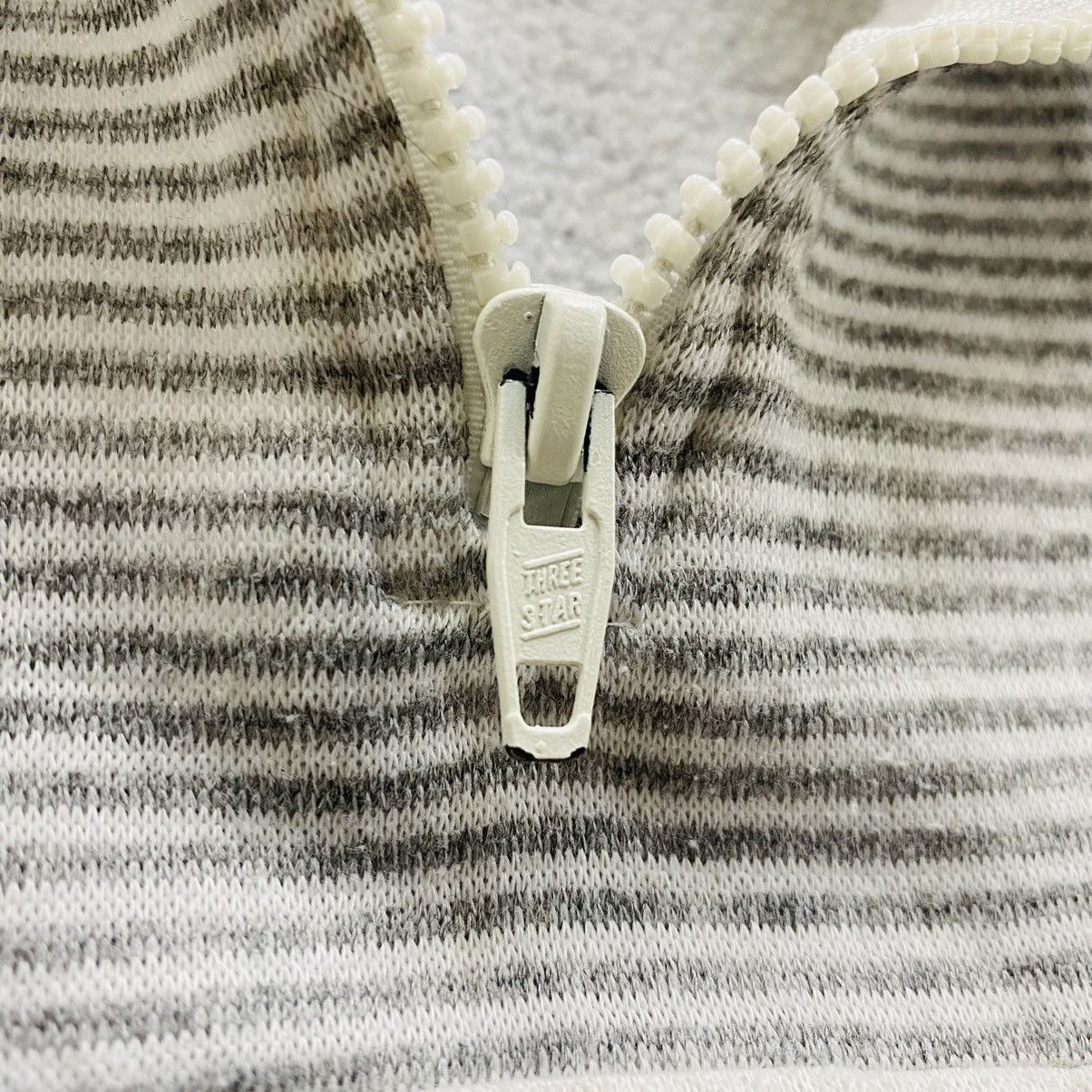 Vintage Vintage San Francisco Striped Quarter Zip Boxy Sweatshirt Size US XL / EU 56 / 4 - 7 Thumbnail