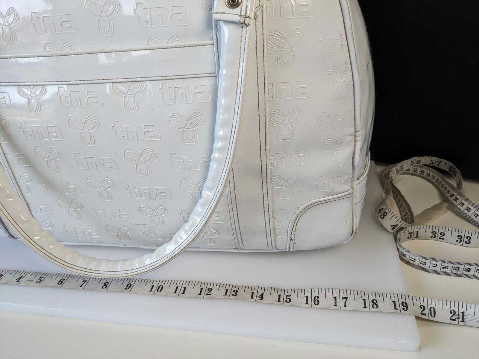 Aritzia Aritzia Tna Canada Throwback Women Handbag Duffle Bag White Size ONE SIZE - 10 Thumbnail