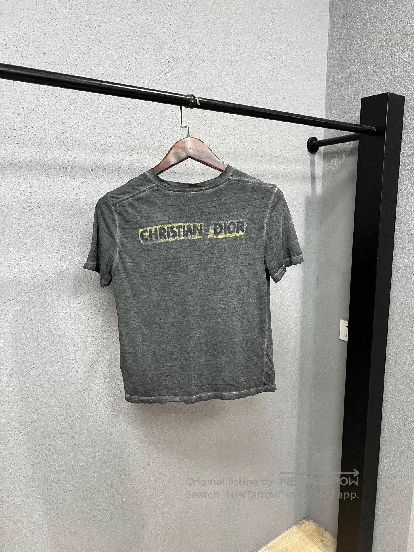 Dior gray heartbreak short sleeve top. Size S / US 4 / IT 40 - 2 Thumbnail