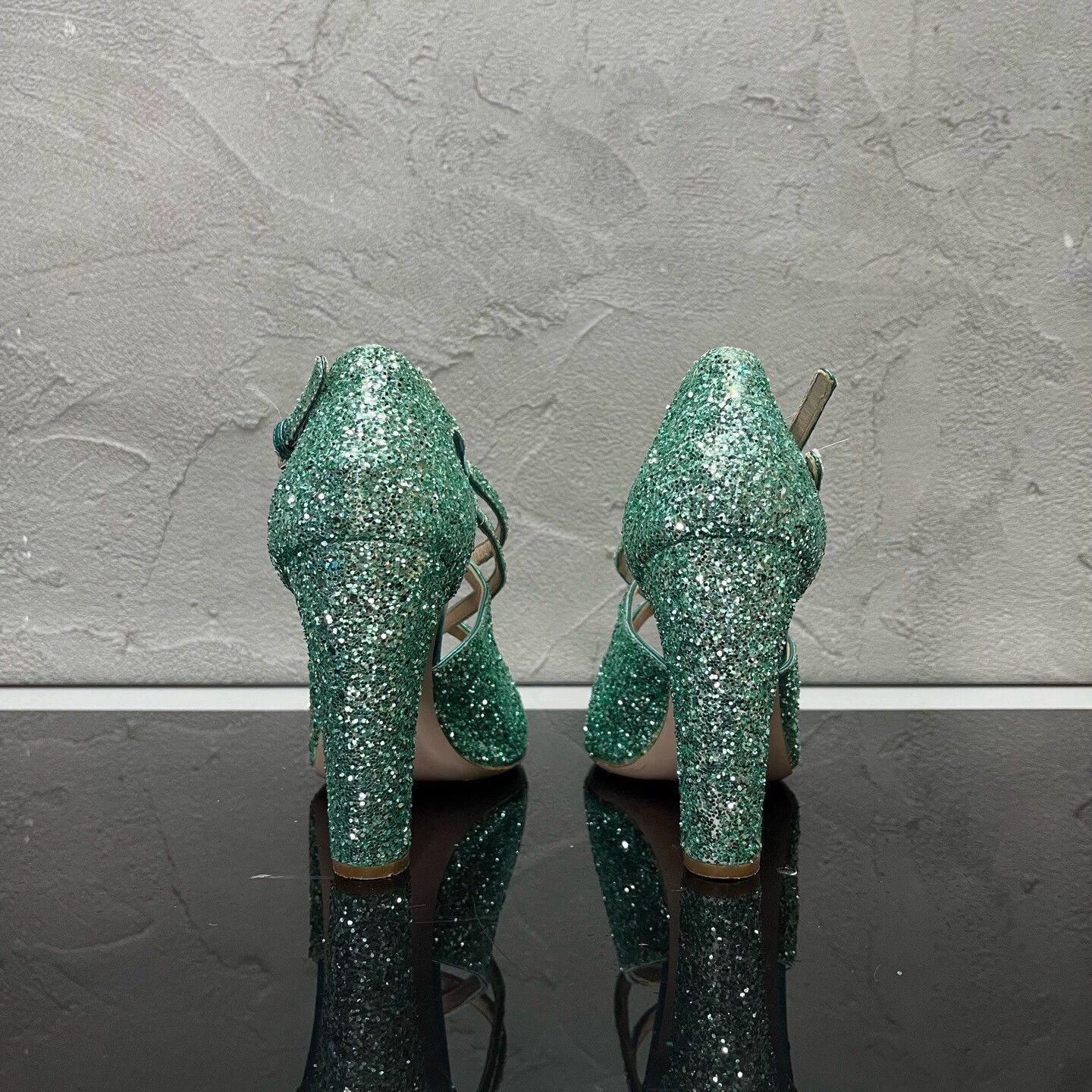 Miu Miu MIUMIU Sequin Heels 37 98 New Size US 6 / IT 36 - 5 Thumbnail