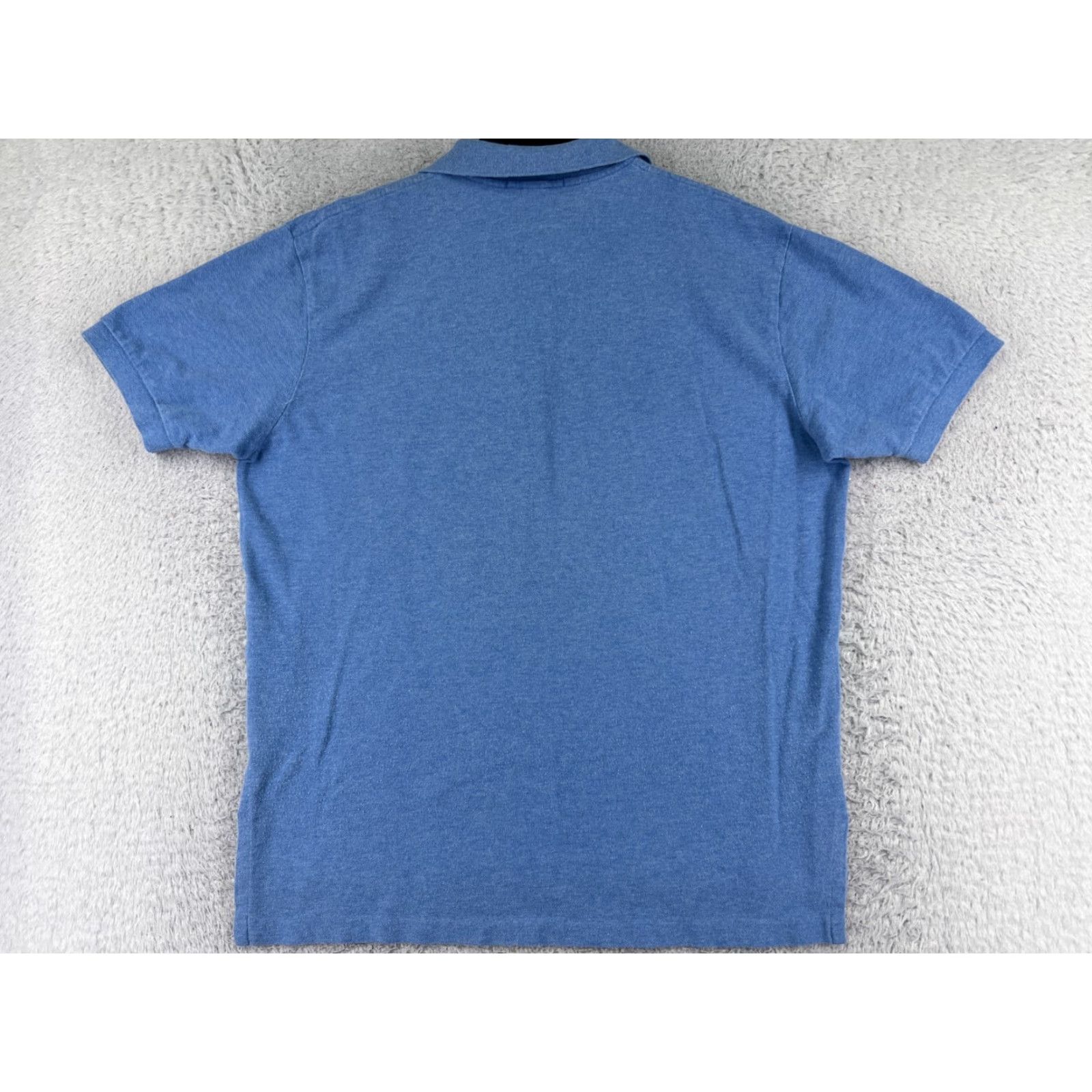 Ralph Lauren VINTAGE Ralph Lauren Shirt Polo Mens XL Blue 100% Cotton Knit Pilling Shirt Size US XL / EU 56 / 4 - 2 Thumbnail