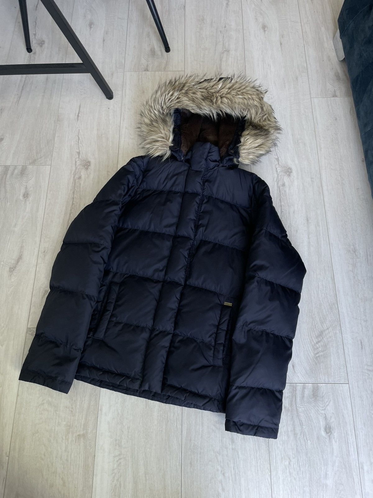 Denim & Supply Ralph Lauren Denim & Supply Ralph Lauren Down Puffer Jacket Fur Hood RARE Size S / US 4 / IT 40 - 3 Thumbnail