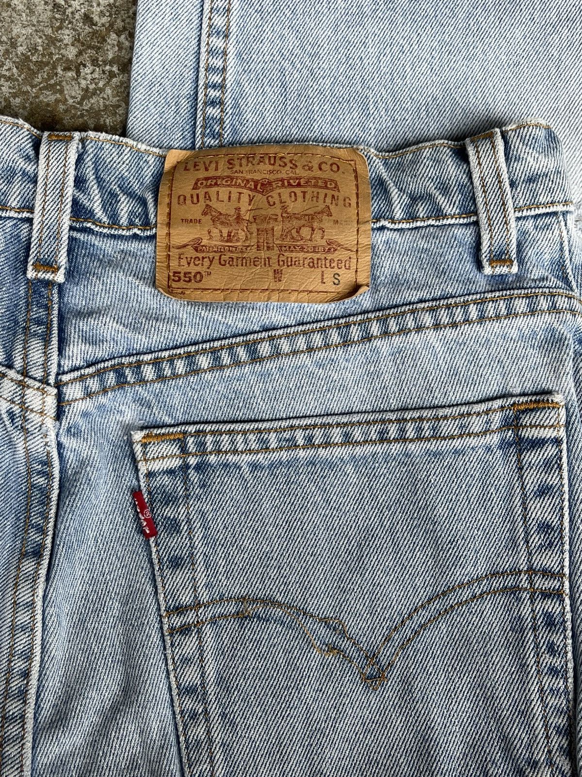 Levi's Vintage Levi’s 550s Made In USA Denim Jeans Size 30" / US 8 / IT 44 - 1 Thumbnail