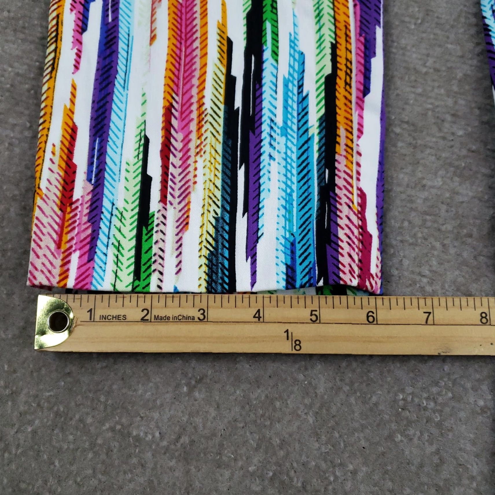 Joseph Ribkoff Joseph Ribkoff Pants Womens 6 Multicolor Pull On Straight Leg Abstract Print Size 28" / US 6 / IT 42 - 4 Thumbnail