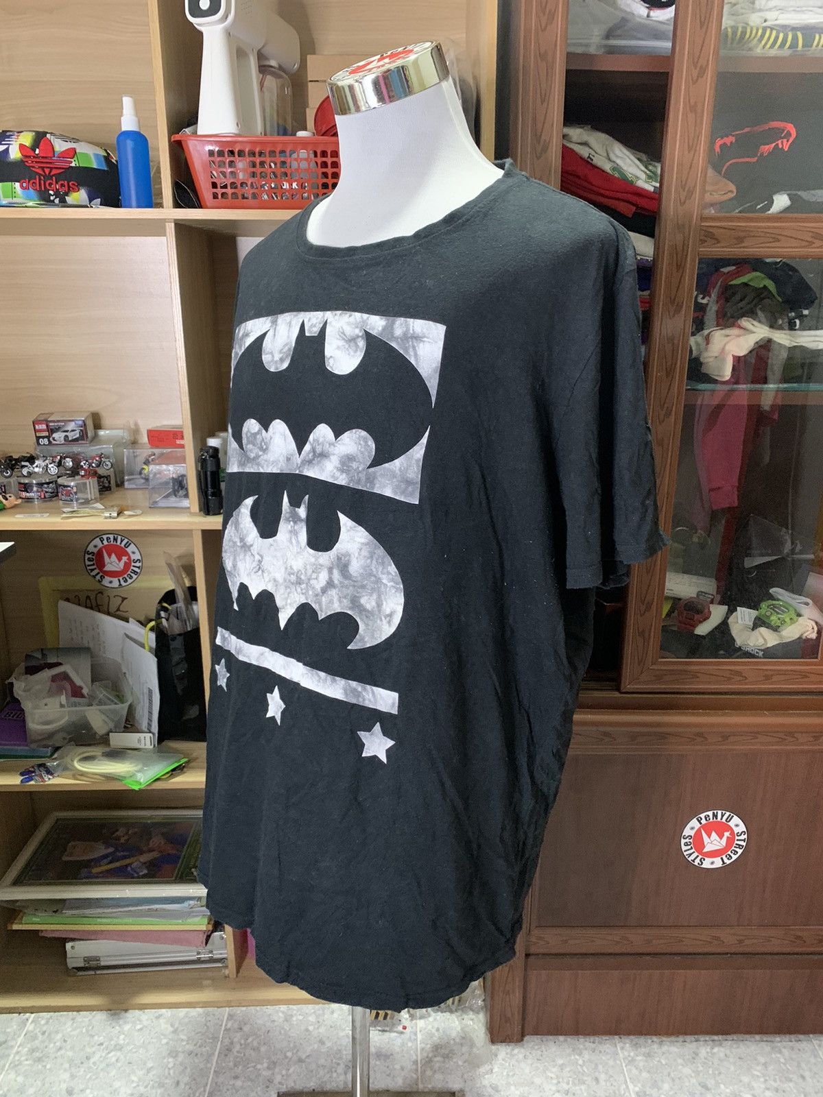 DC Comics Batman Black Tshirt Big Print Size US XXL / EU 58 / 5 - 2 Thumbnail